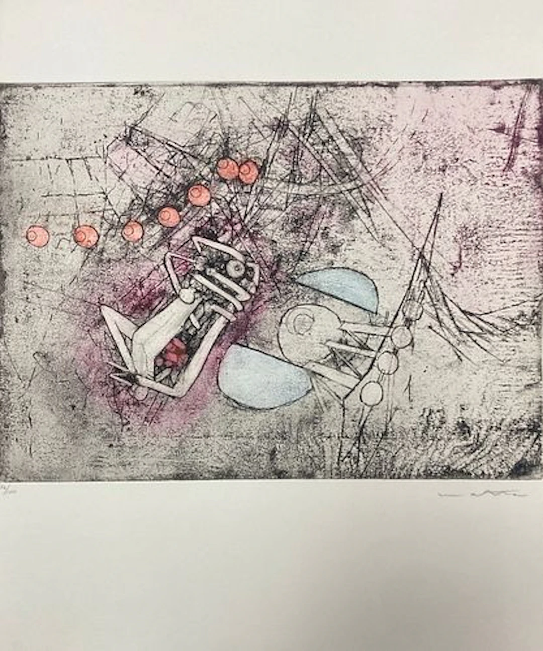 Roberto Matta - Untitled XV