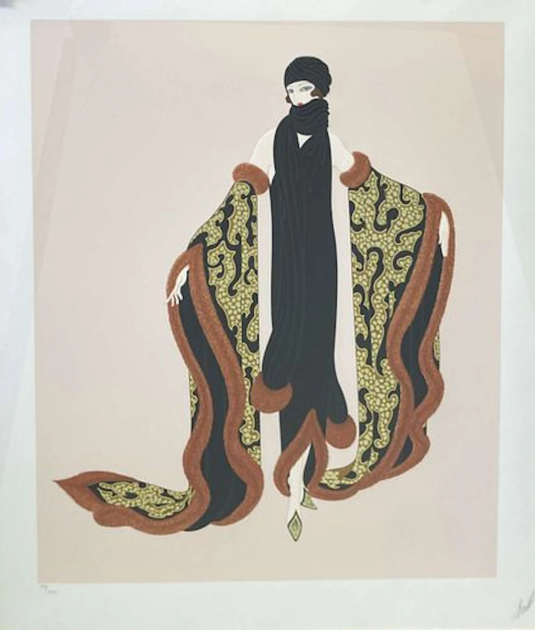 Erte - Fox Fur