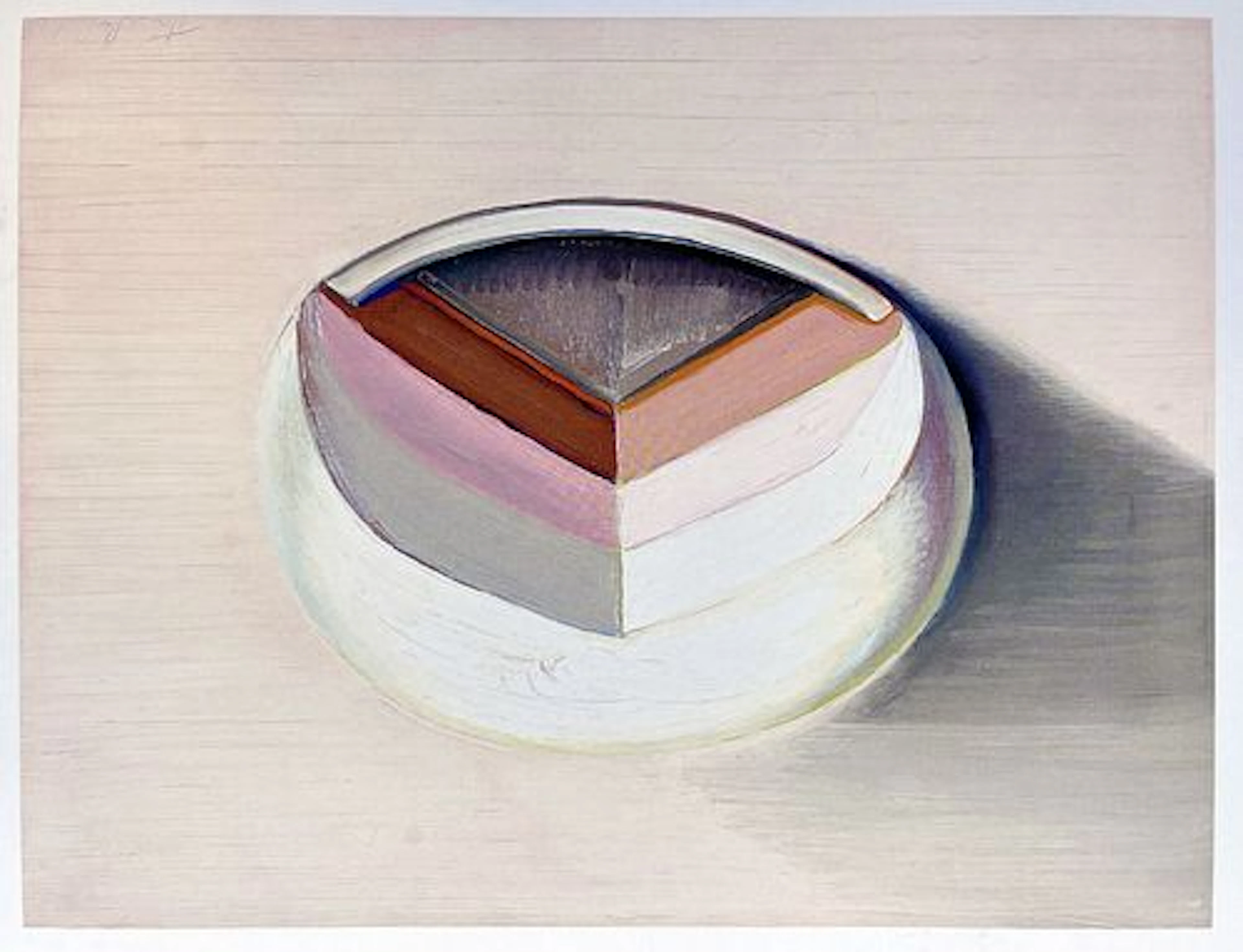 Wayne Thiebaud - Little Neapolitan Pie