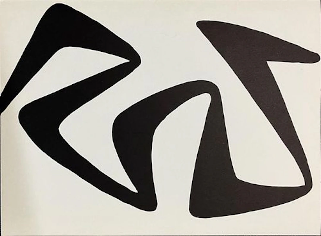 Alexander Calder - Untitled from 'Derriere le Miroir"