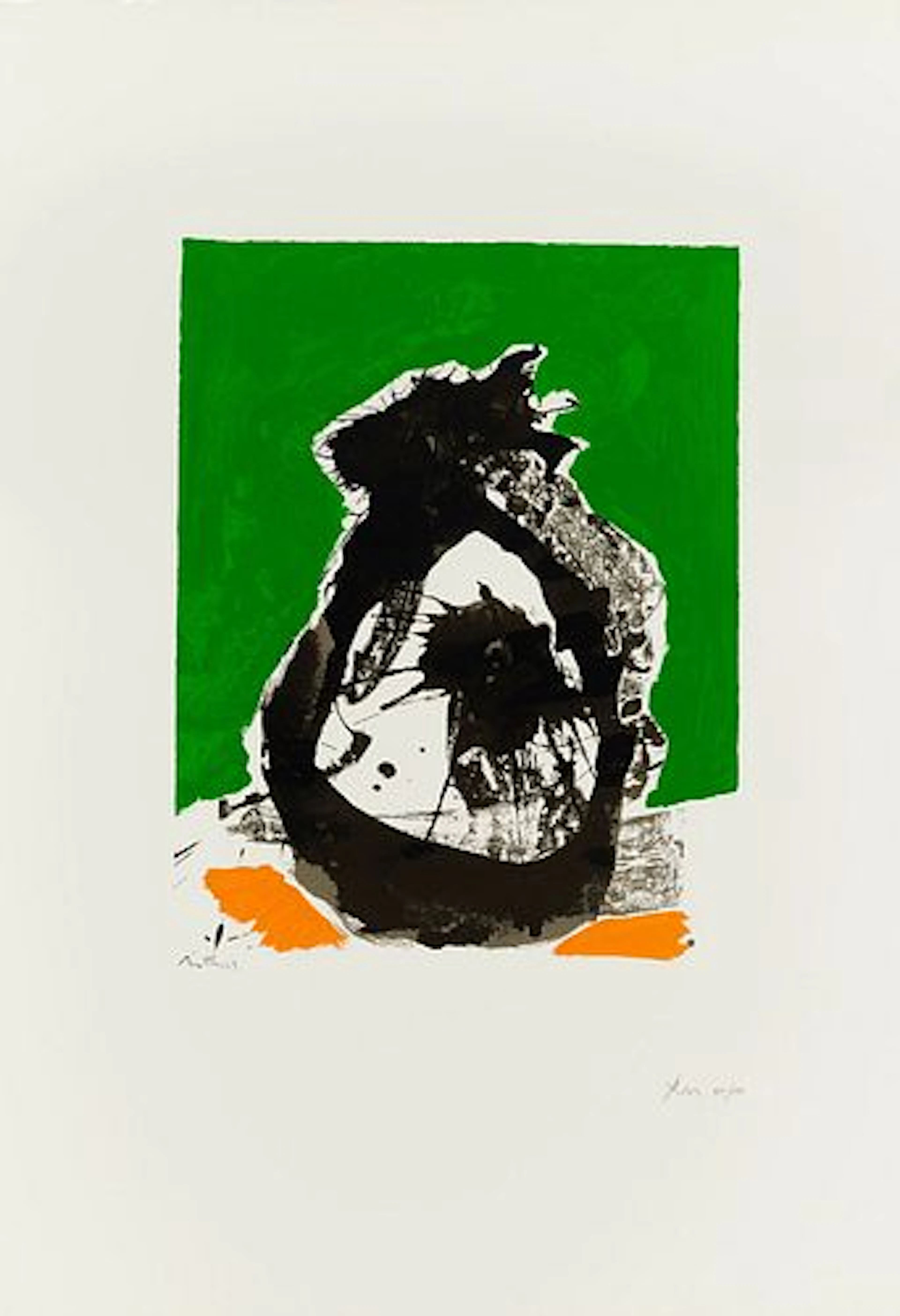 Robert Motherwell - Untitled (from The Basque Suite)