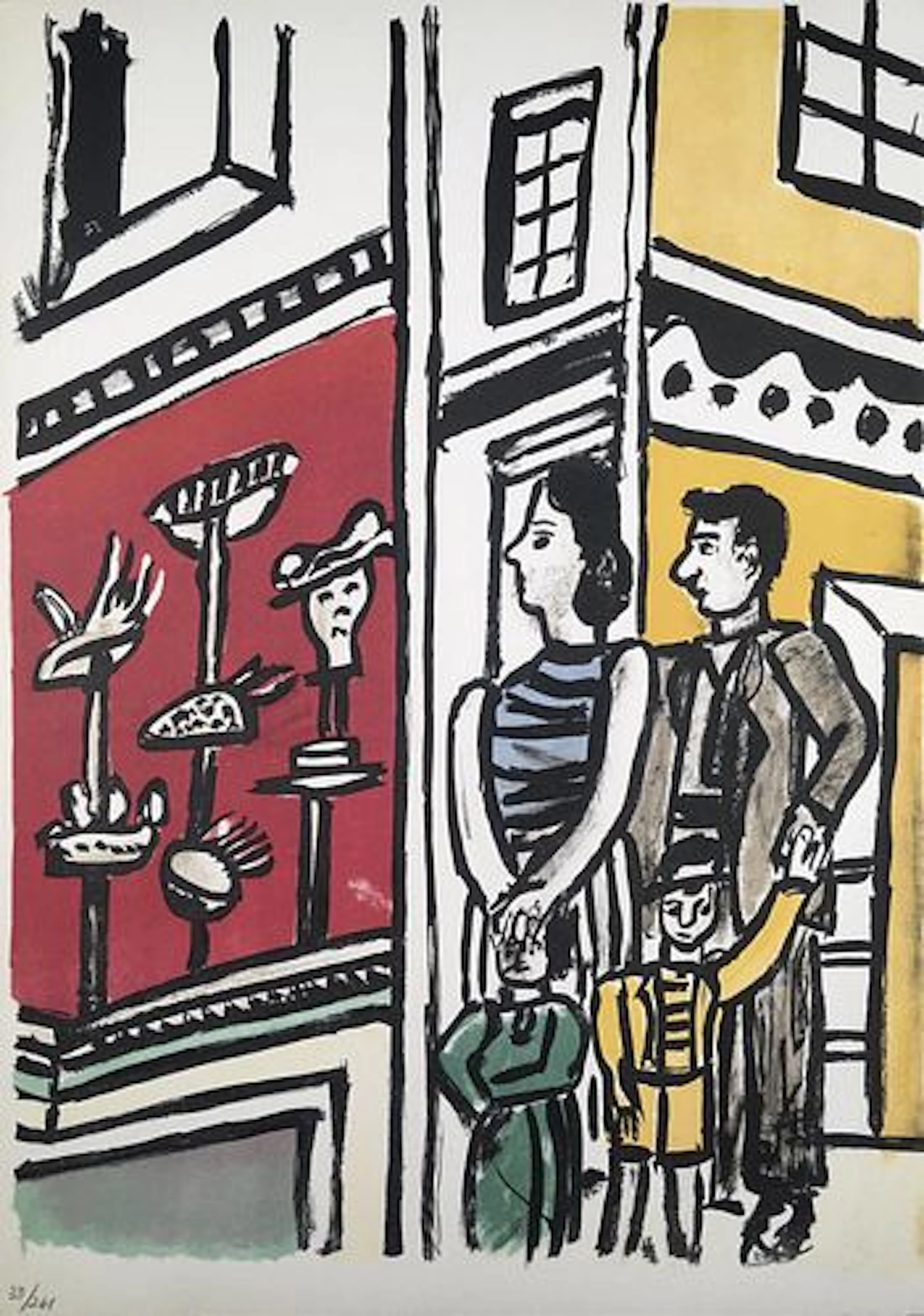 Fernand Leger - Le Chapellerie