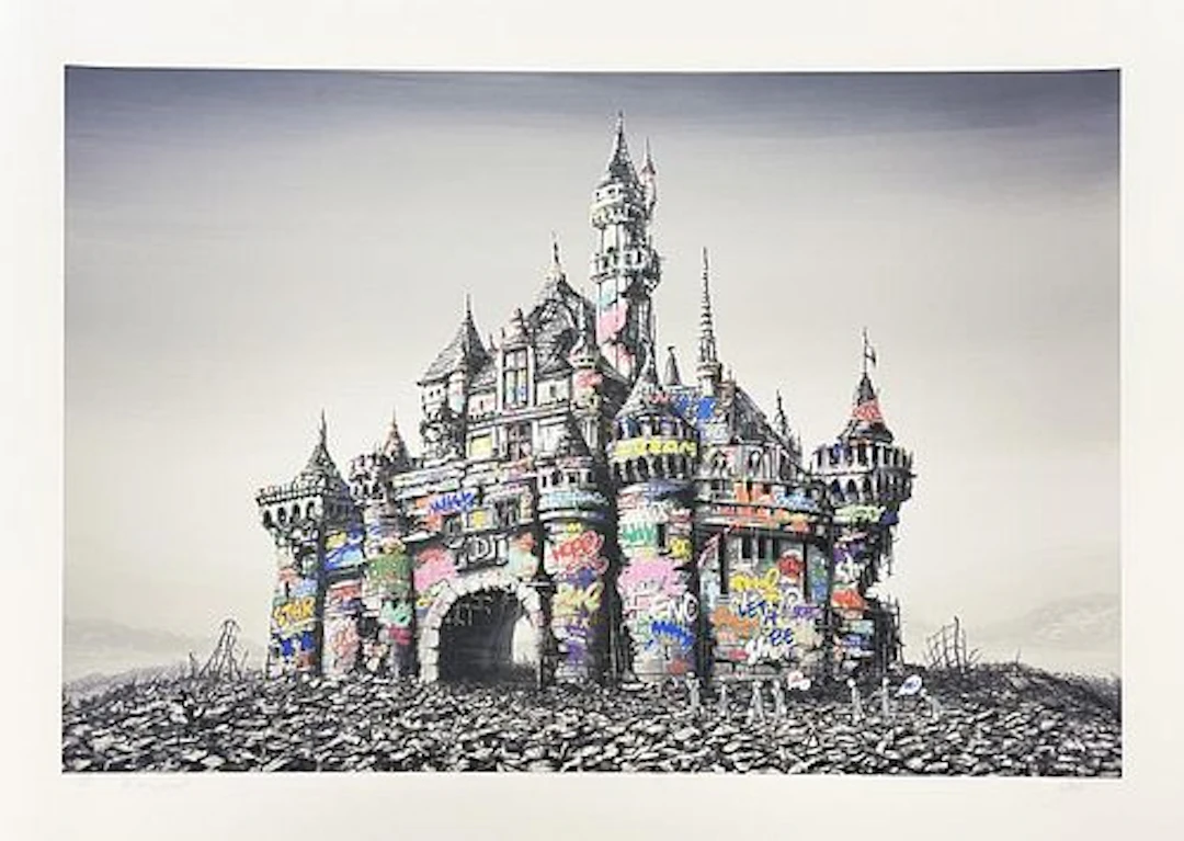 Jeff Gillette x Roamcouch - Ruined Dismaland Cinderella's Mice (Hand