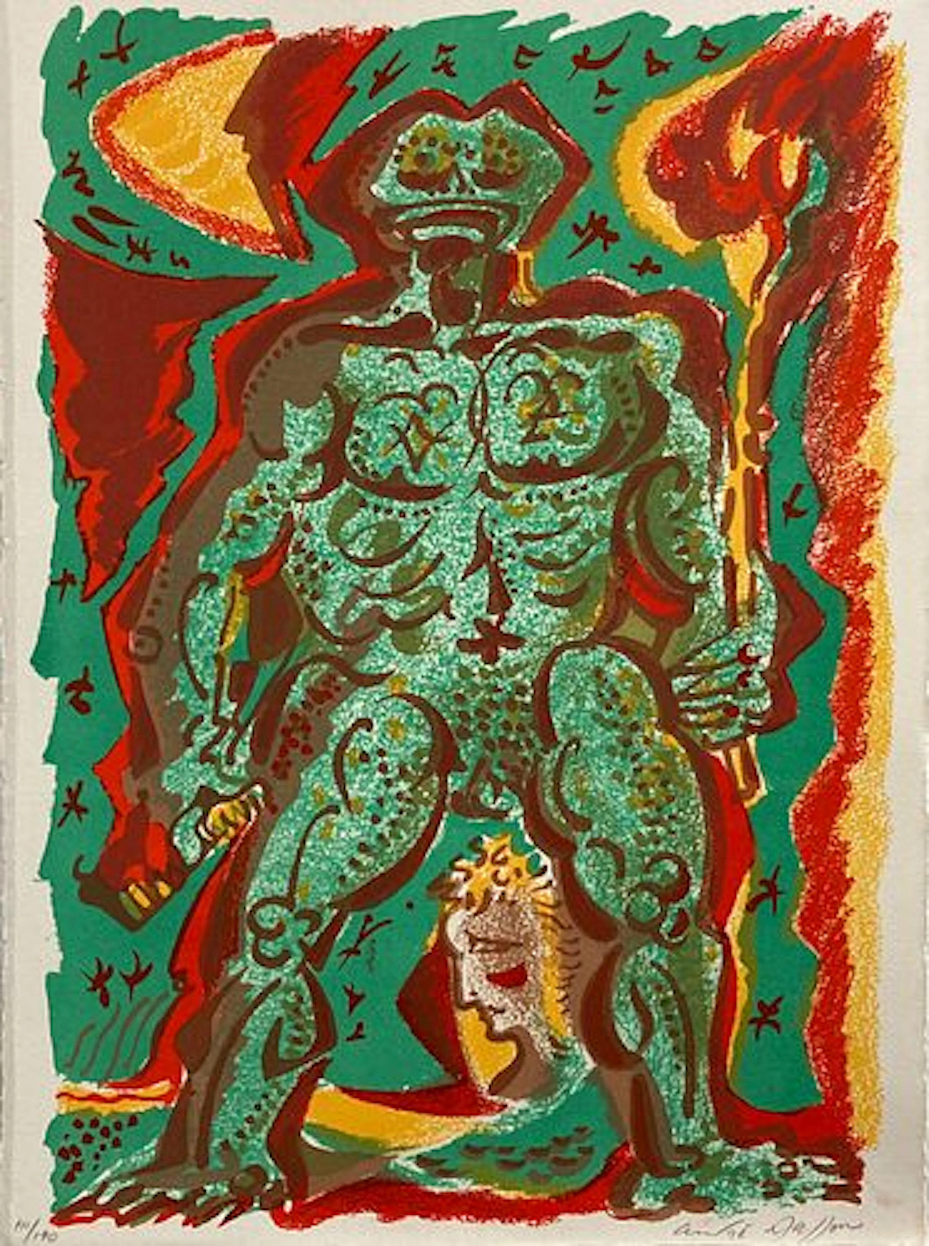 Andre Masson - Le Peigne De Crapaudette
