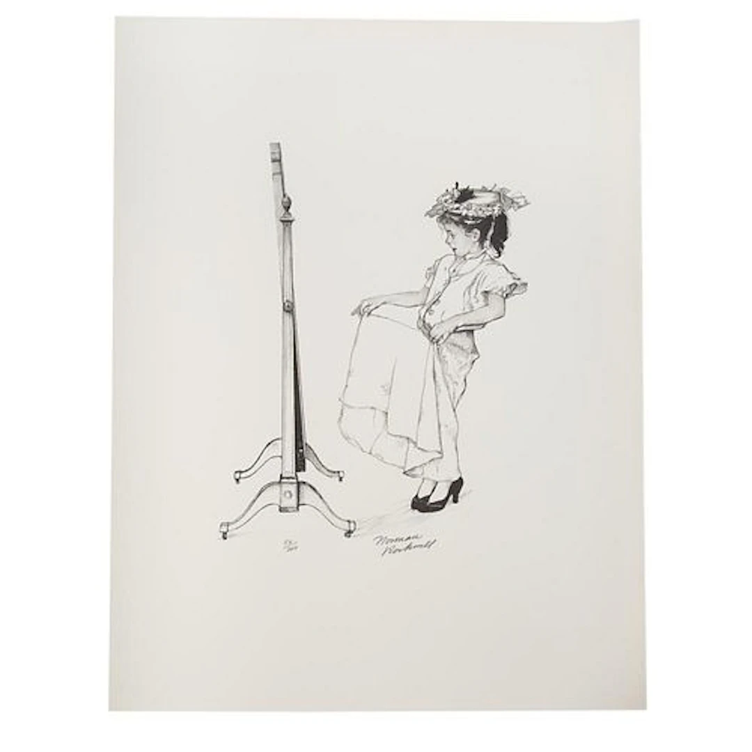 Norman Rockwell - Dressing Up
