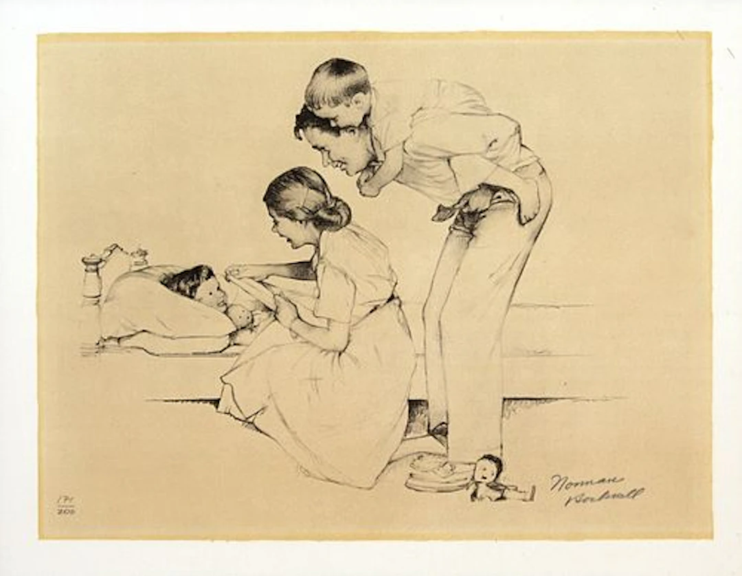 Norman Rockwell - Safe and Sound