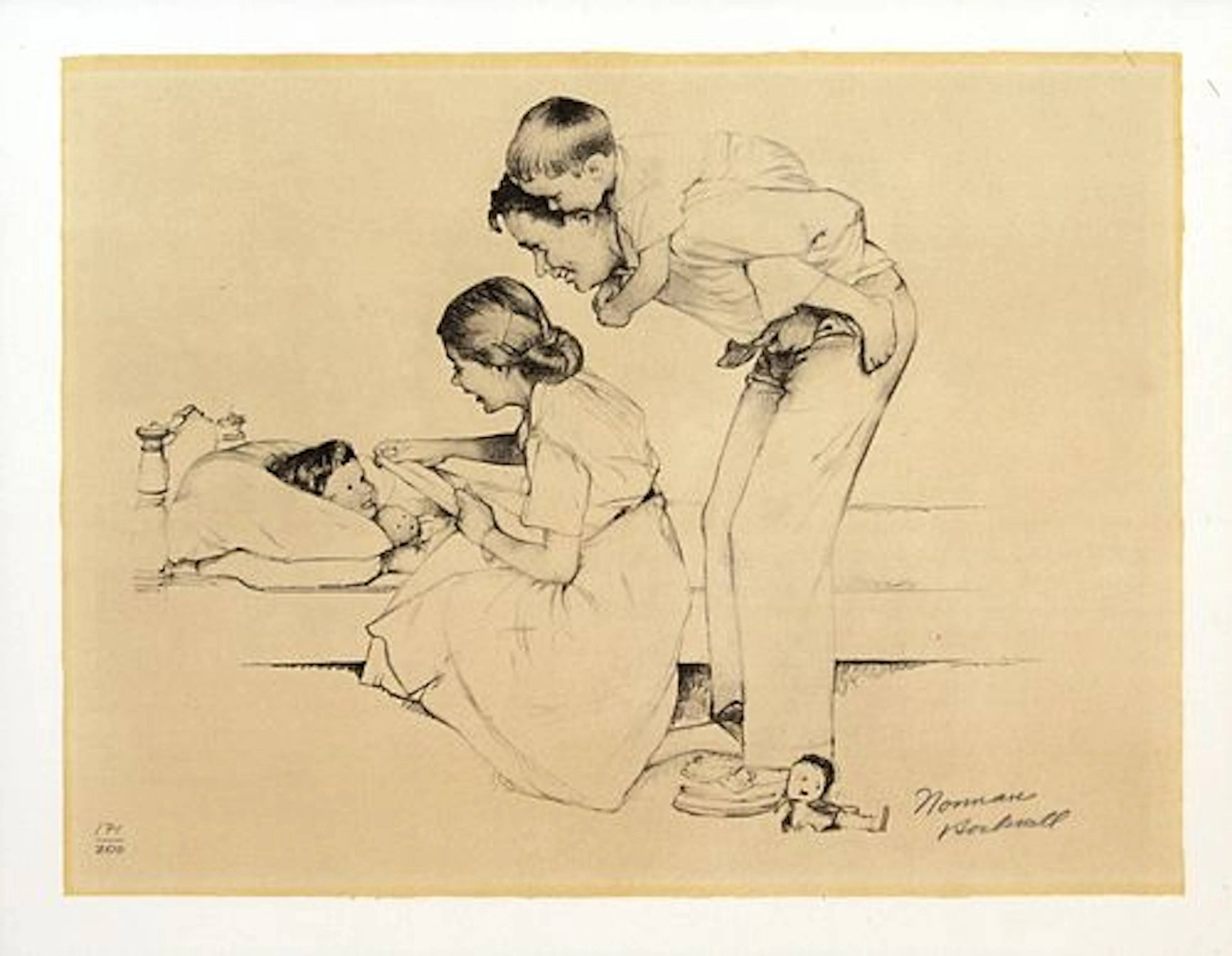 Norman Rockwell - Safe and Sound