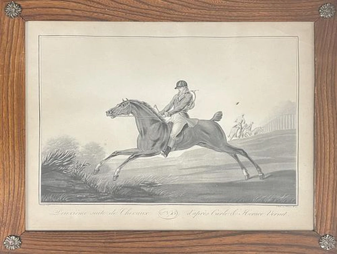 Horace Vernet - Quatriene Suite de Chevaux no 15