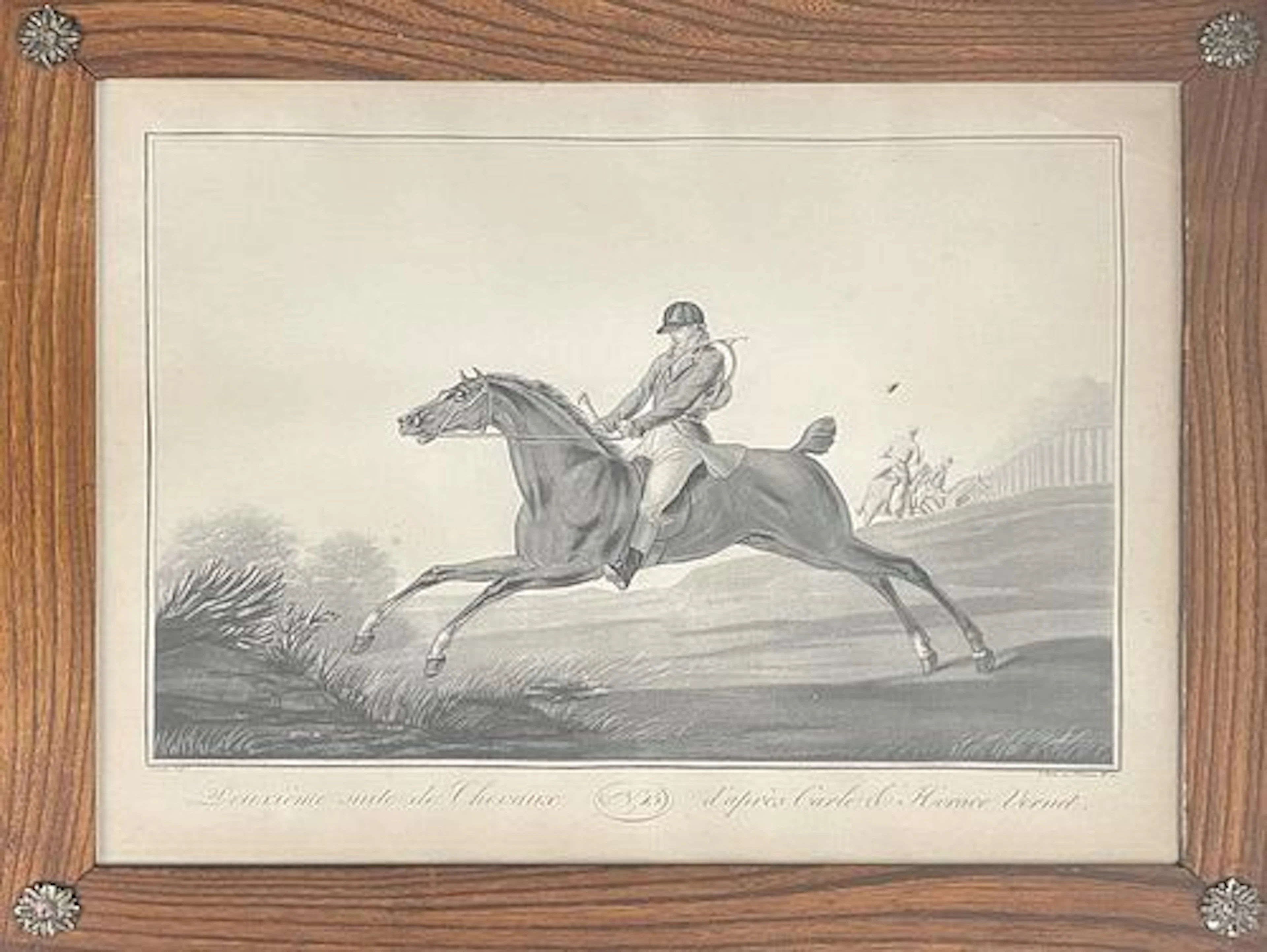 Horace Vernet - Quatriene Suite de Chevaux no 15