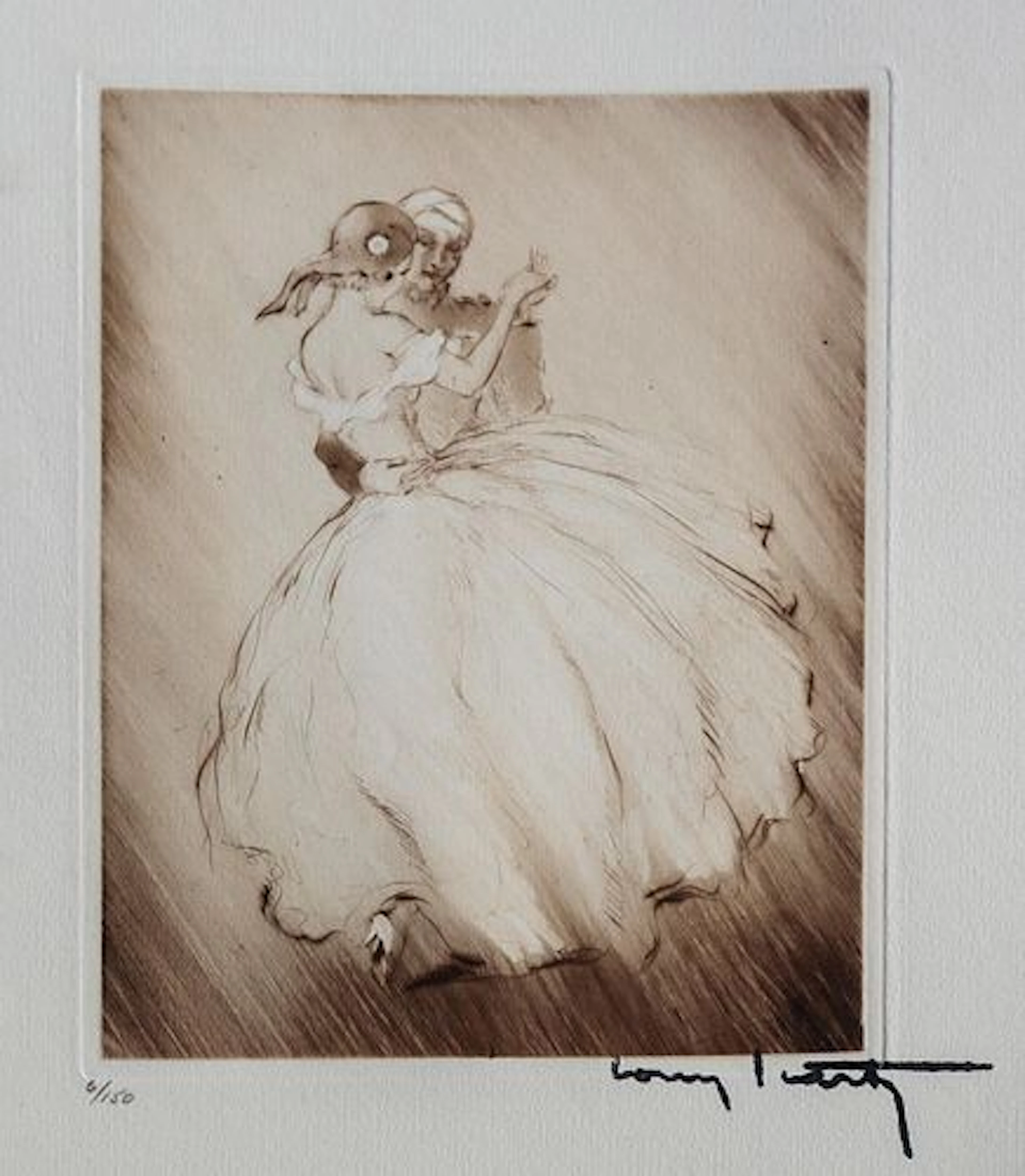 Louis Icart - Untitled from La Ronde des Dances