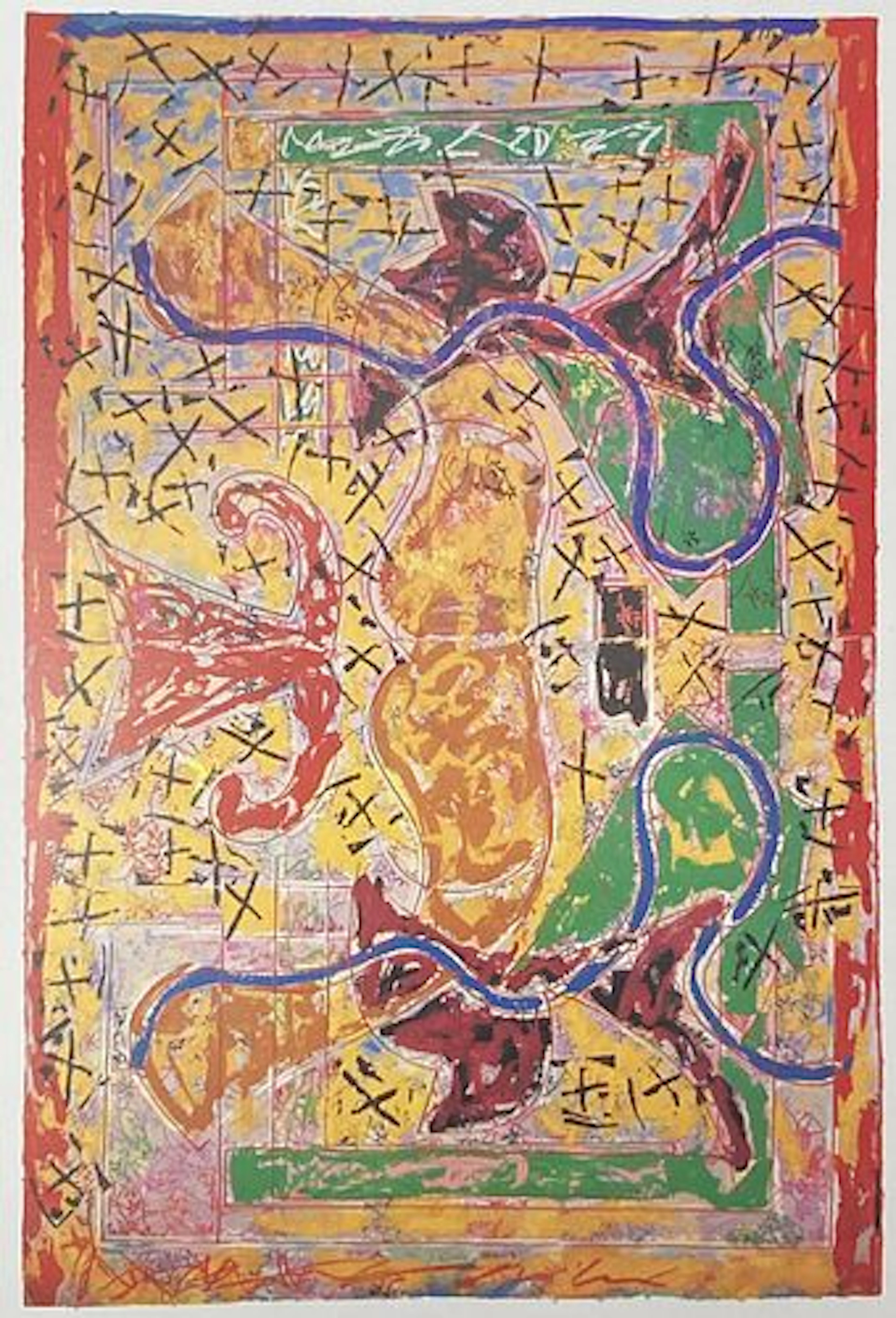 Frank Stella (After) - Pergusa Three Double