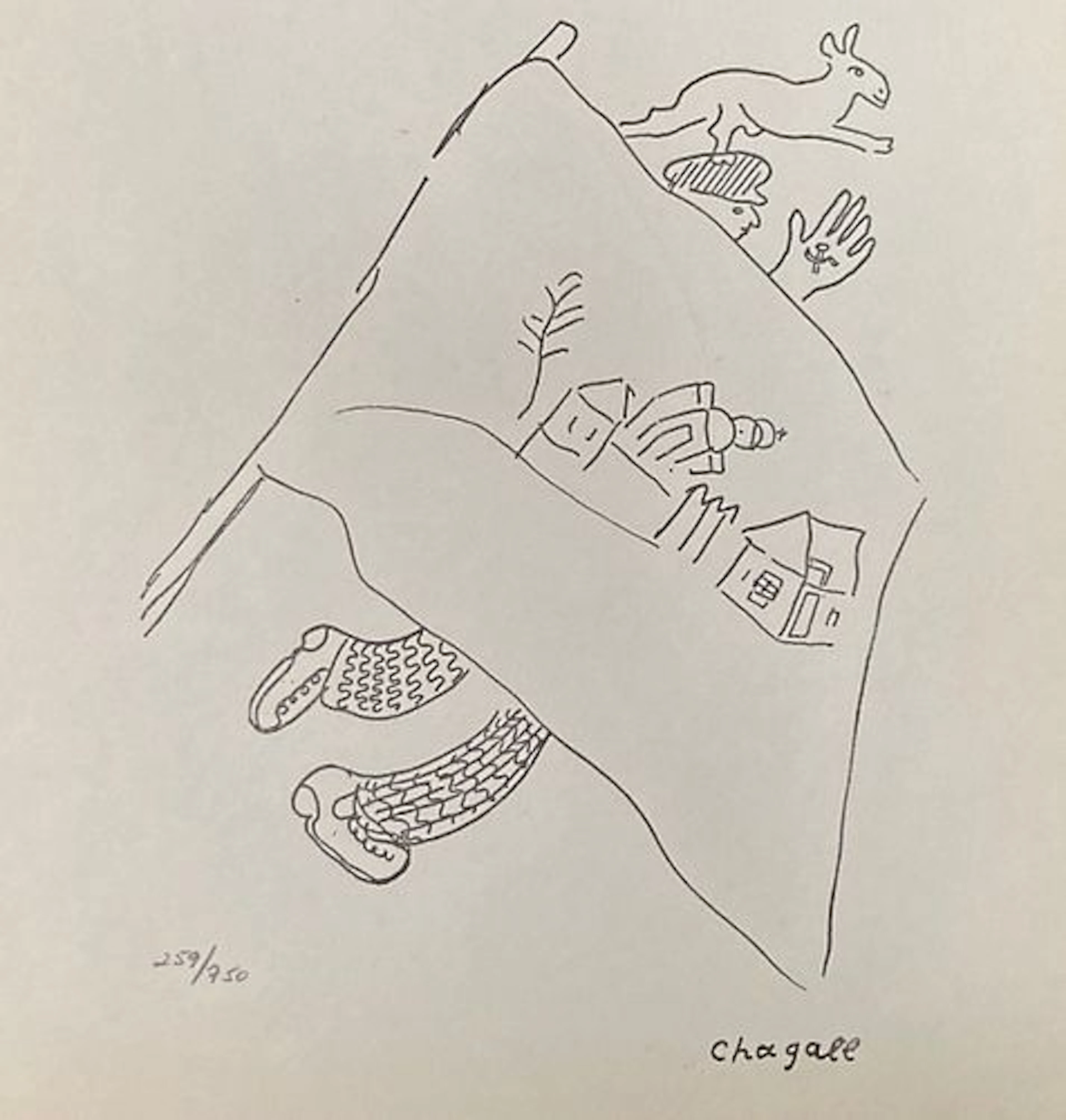 Marc Chagall (After) - Untitled IV