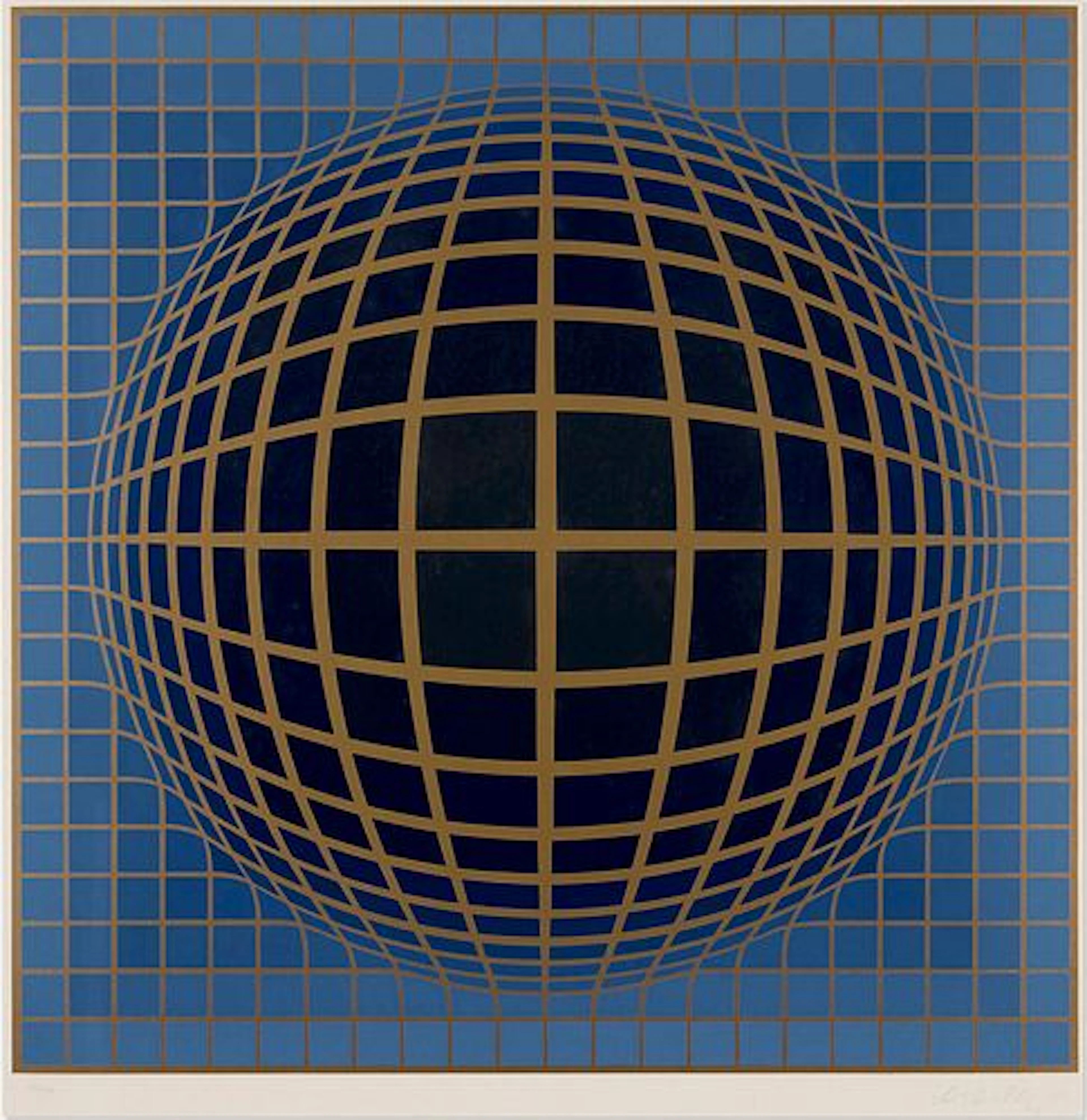 Victor Vasarely - B-Bomb-b III