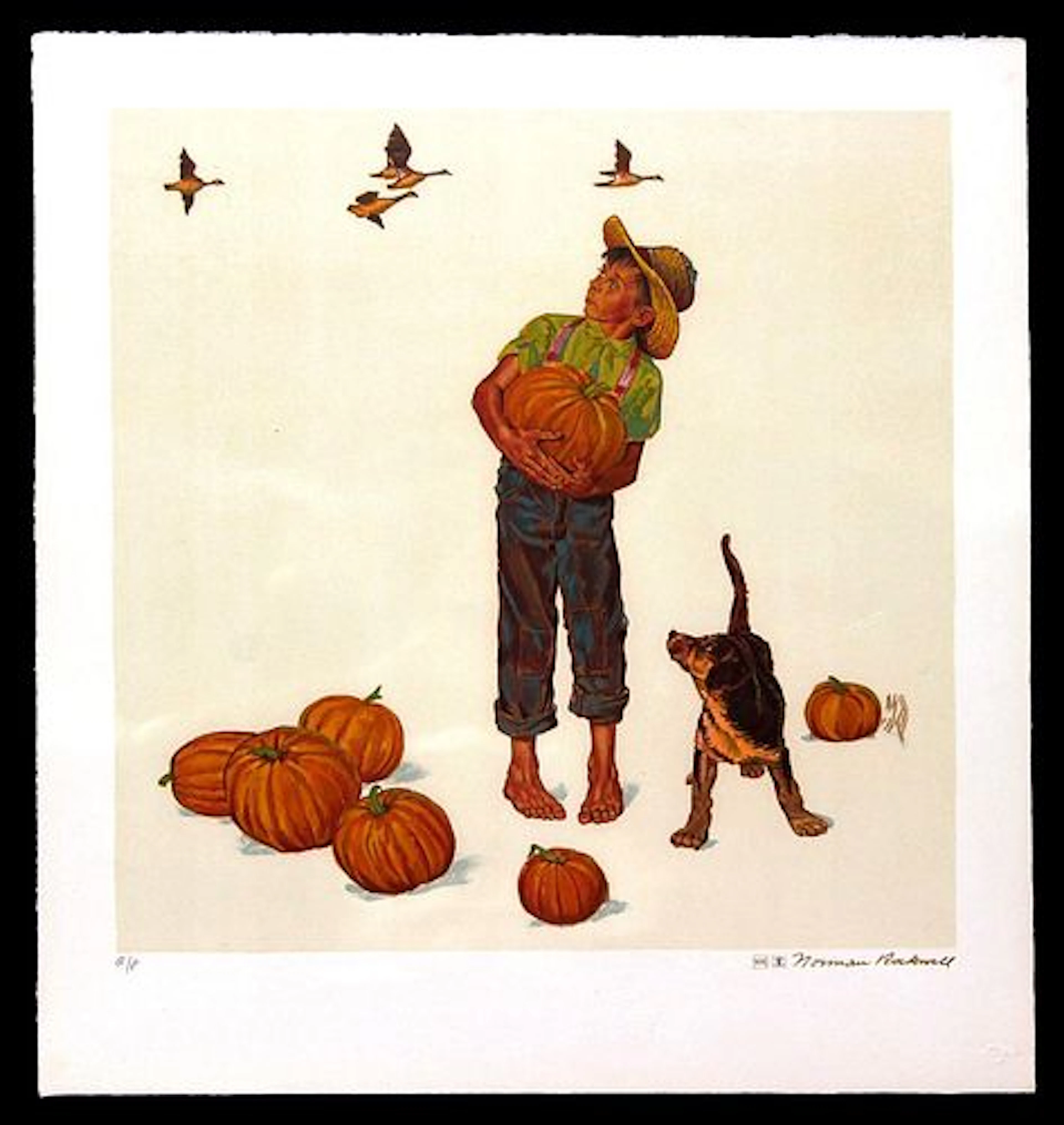 Norman Rockwell - Autumn Harvest