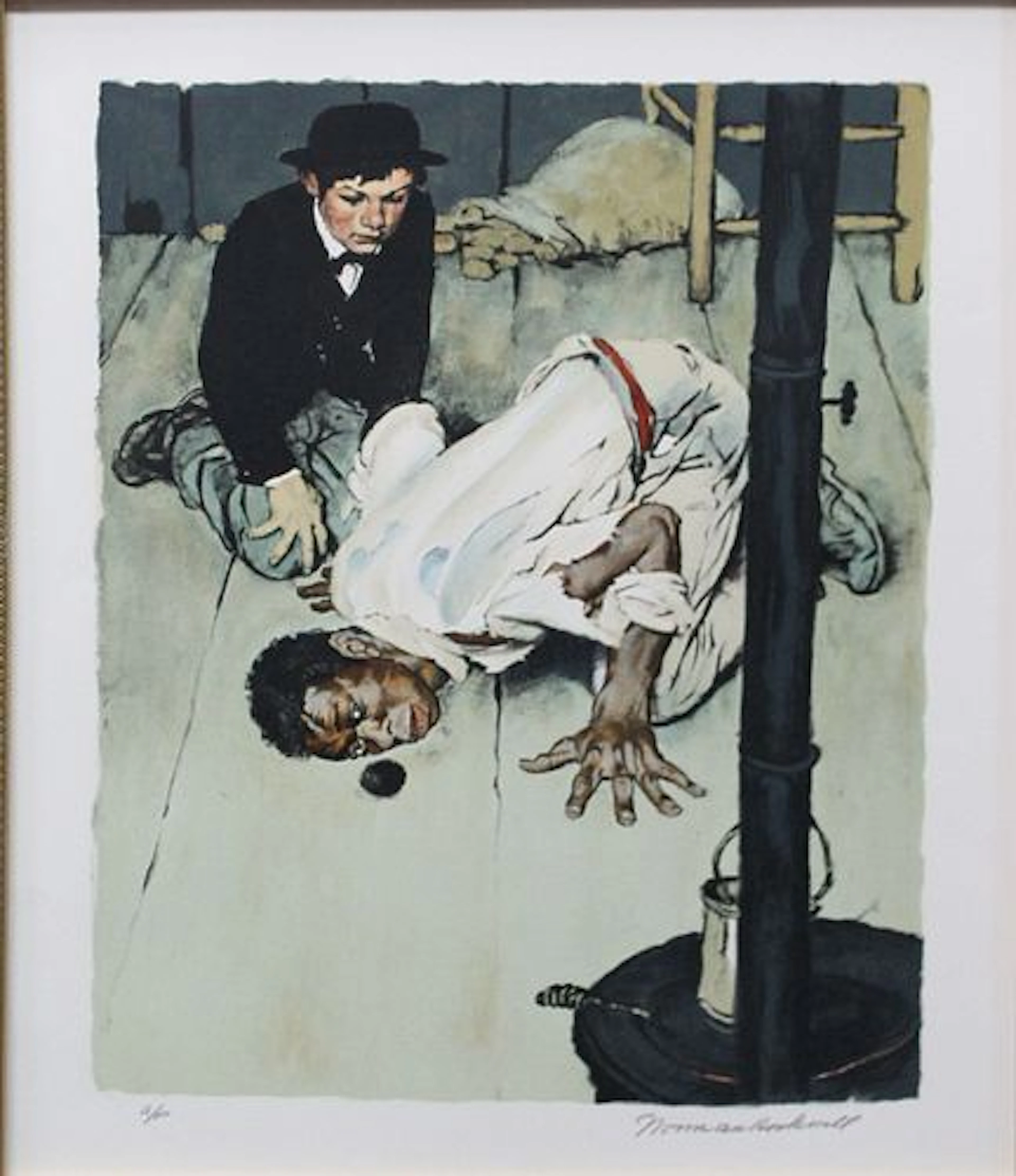 Norman Rockwell - Jim Listens