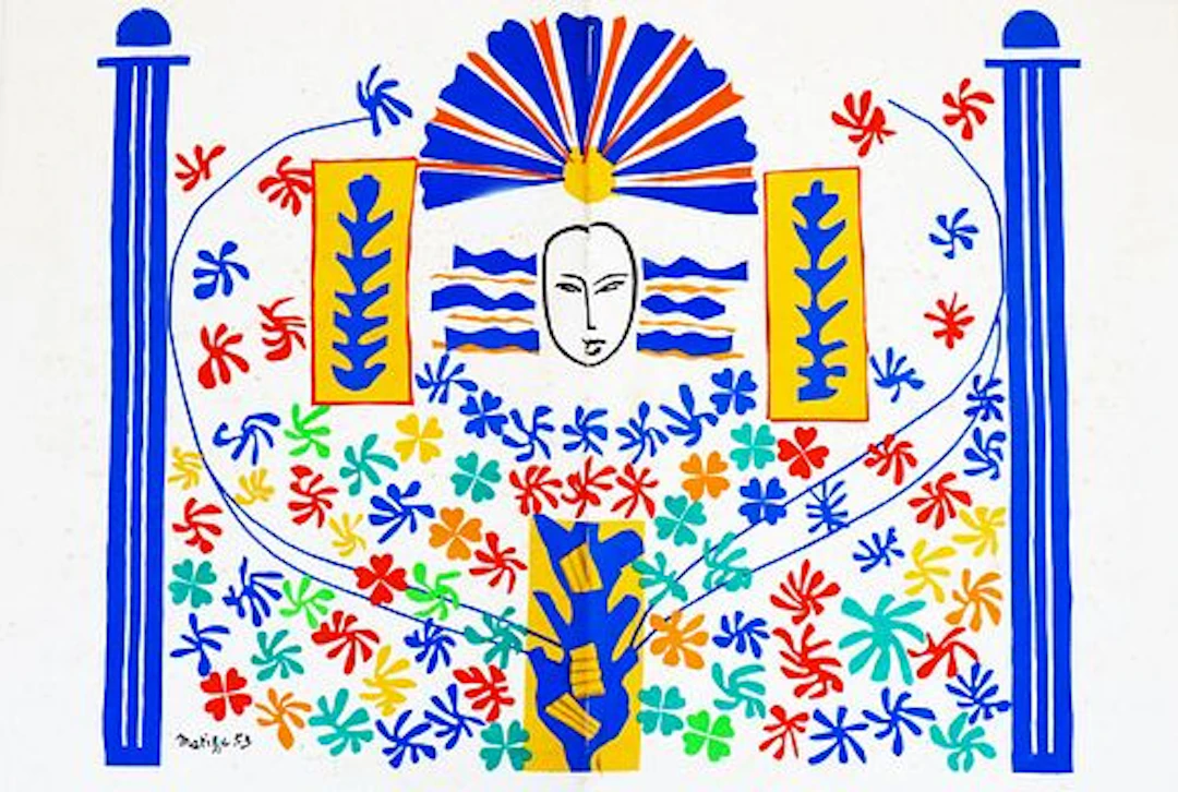 Henri Matisse - Double sheet from verve 1952