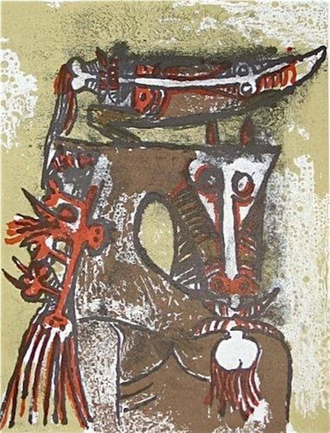 Wifredo Lam - Double Personnages