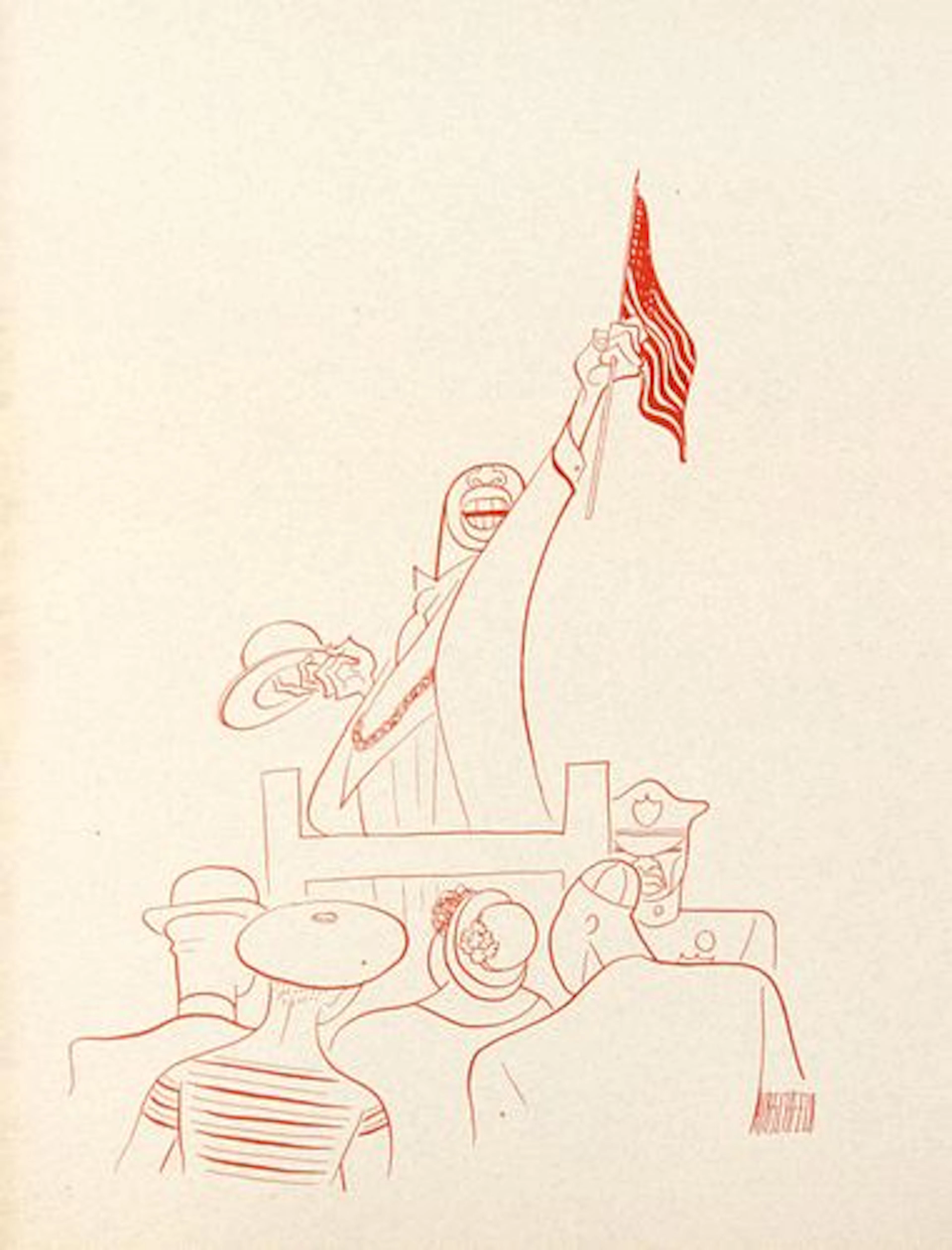 Al Hirschfeld - Sugar Hill Statesman