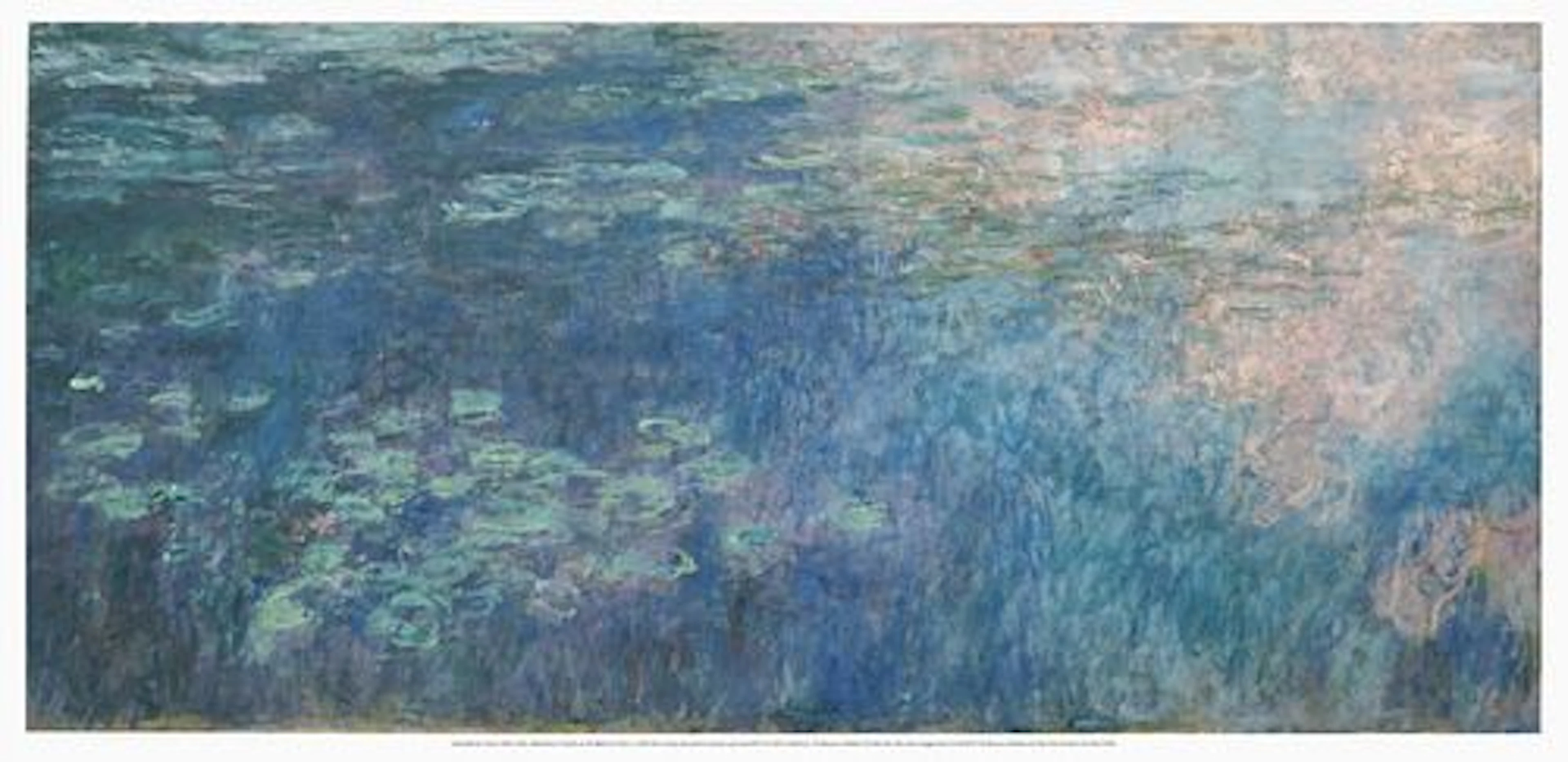 Claude Monet (After) - Water Lilies I