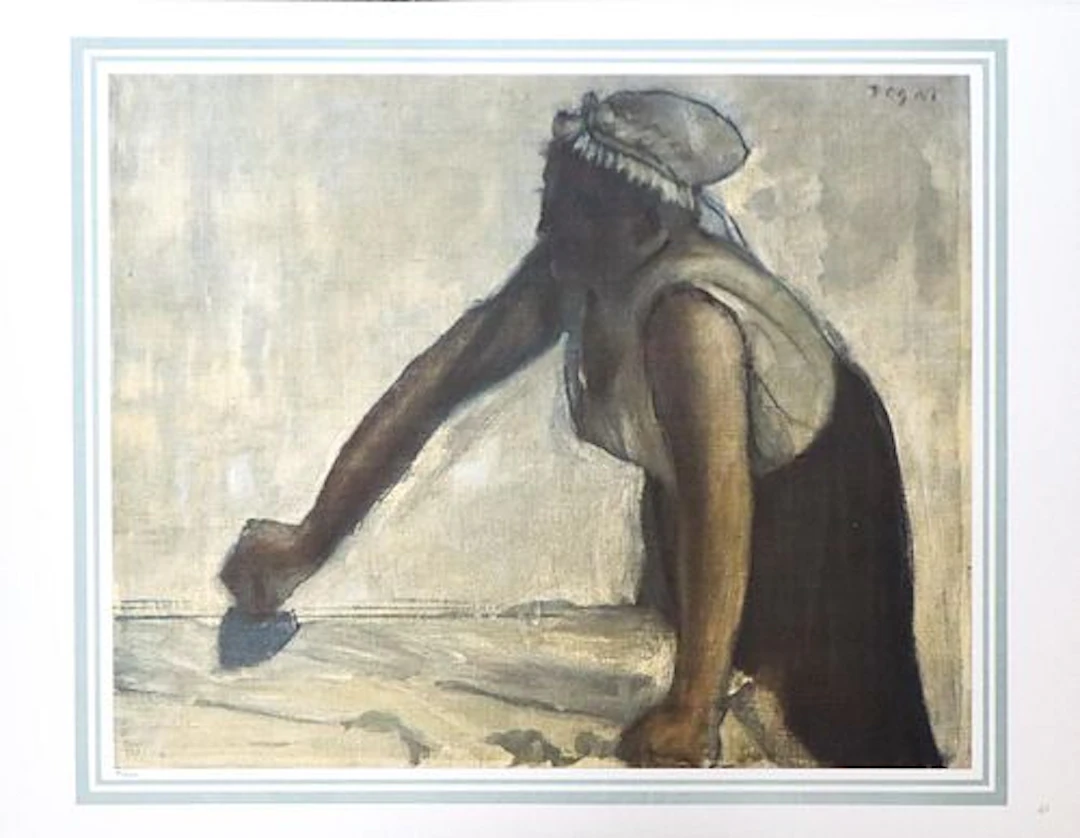 Edgar Degas (After) - Blanchisseus repassant 1882