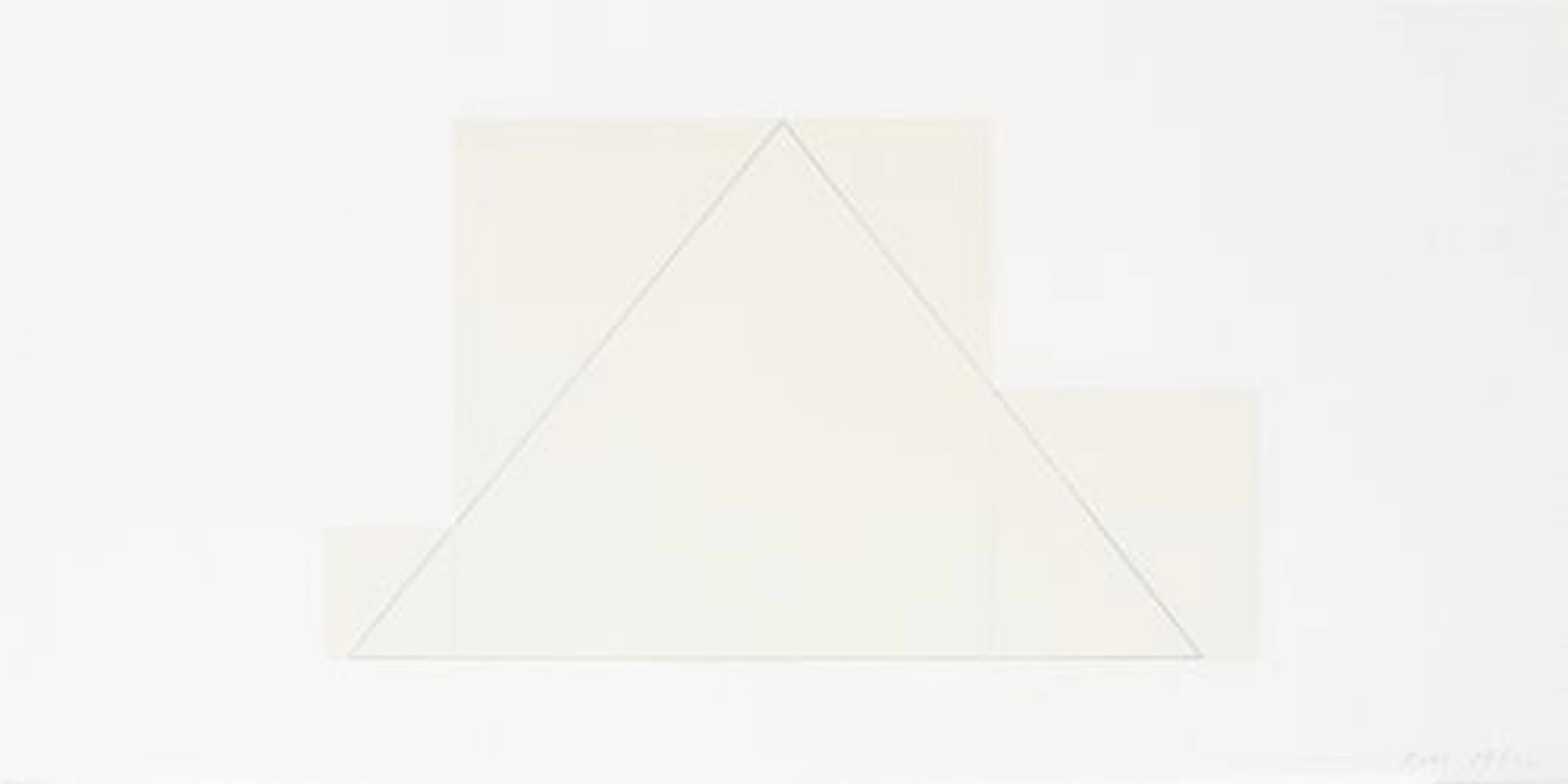 Robert Mangold - Untitled from "A Book of Silk Screen