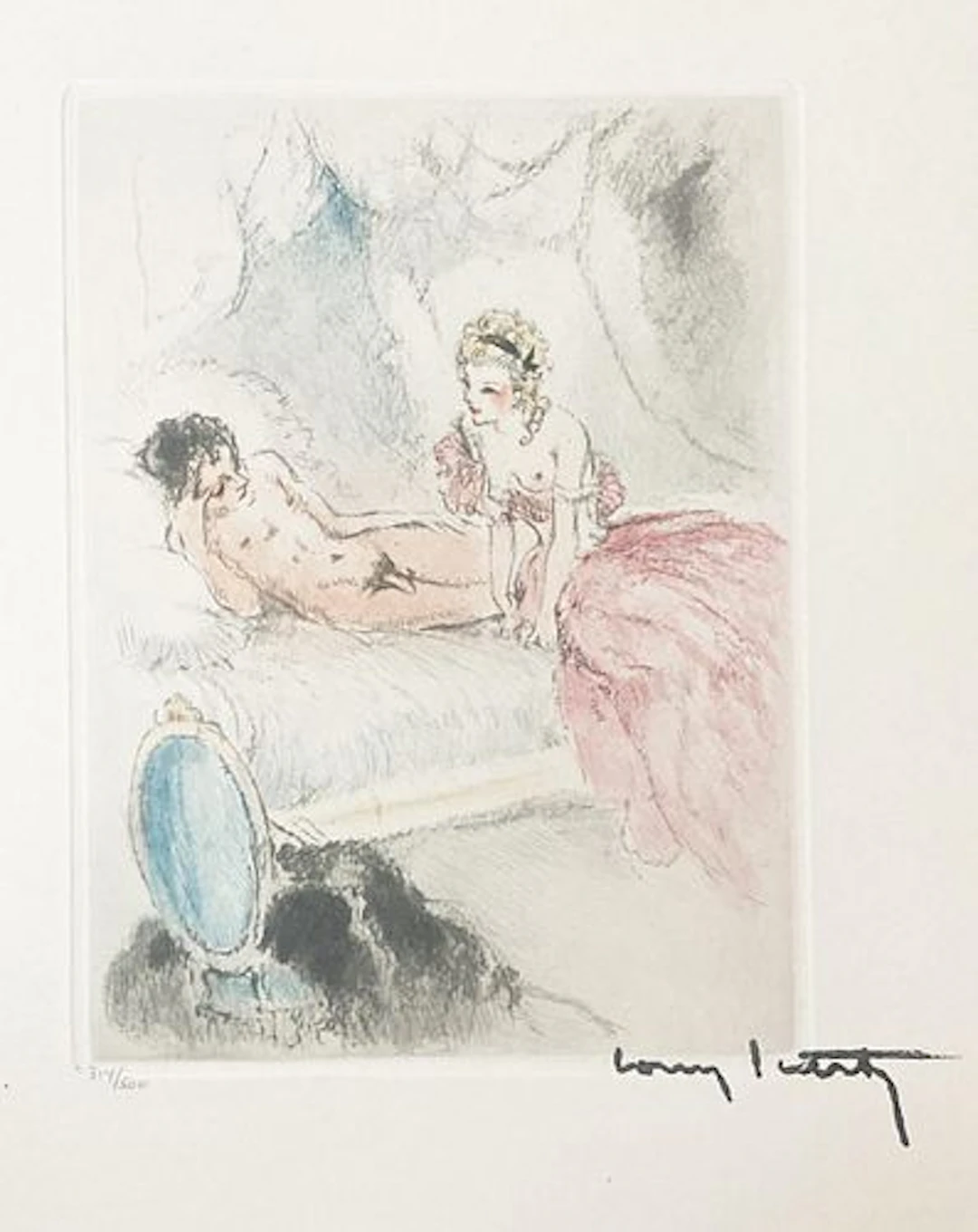 Louis Icart - Original Etching from Felicia ou Mes