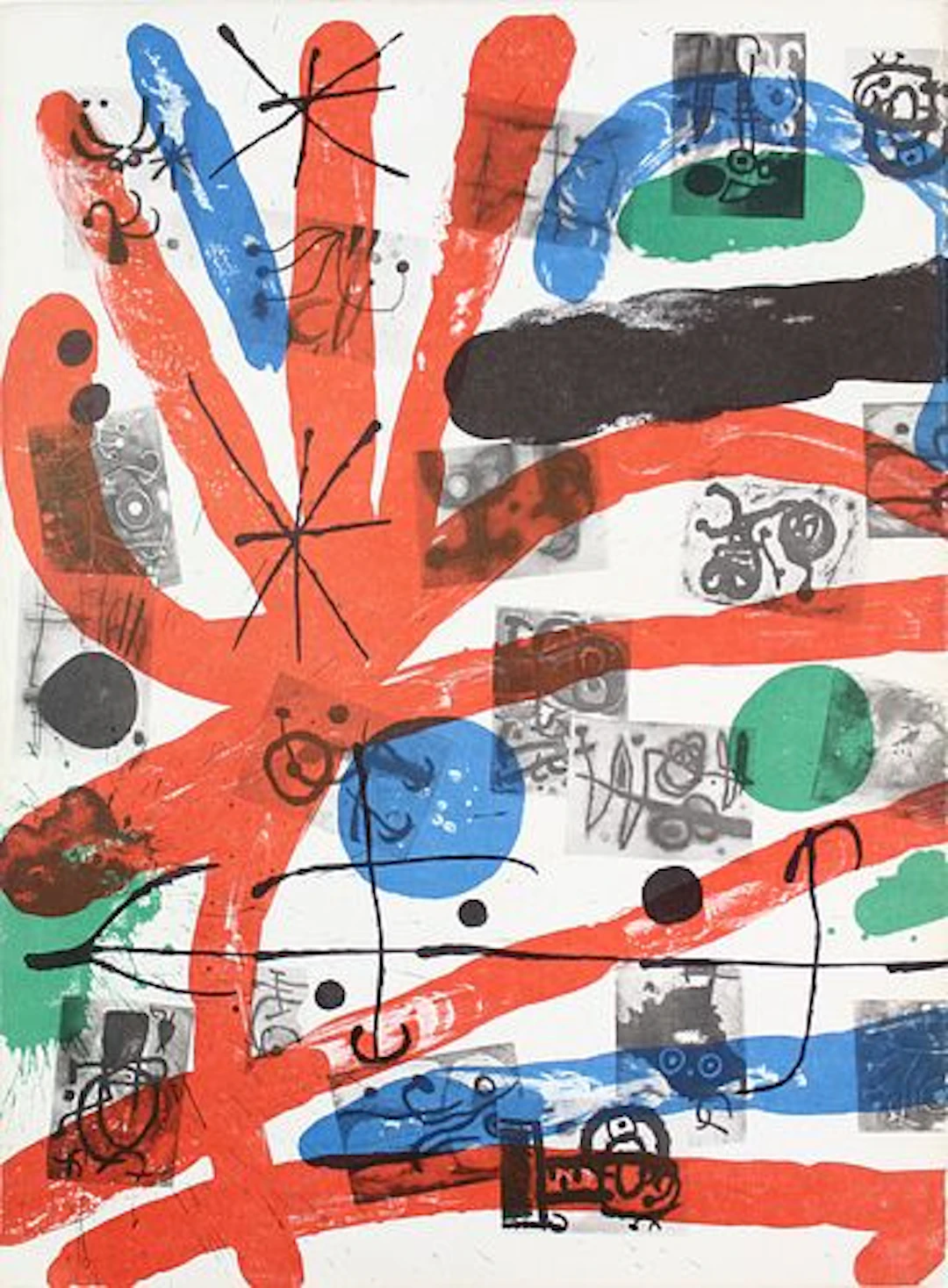 Joan Miro - Back Cover for Derriere le Miroir