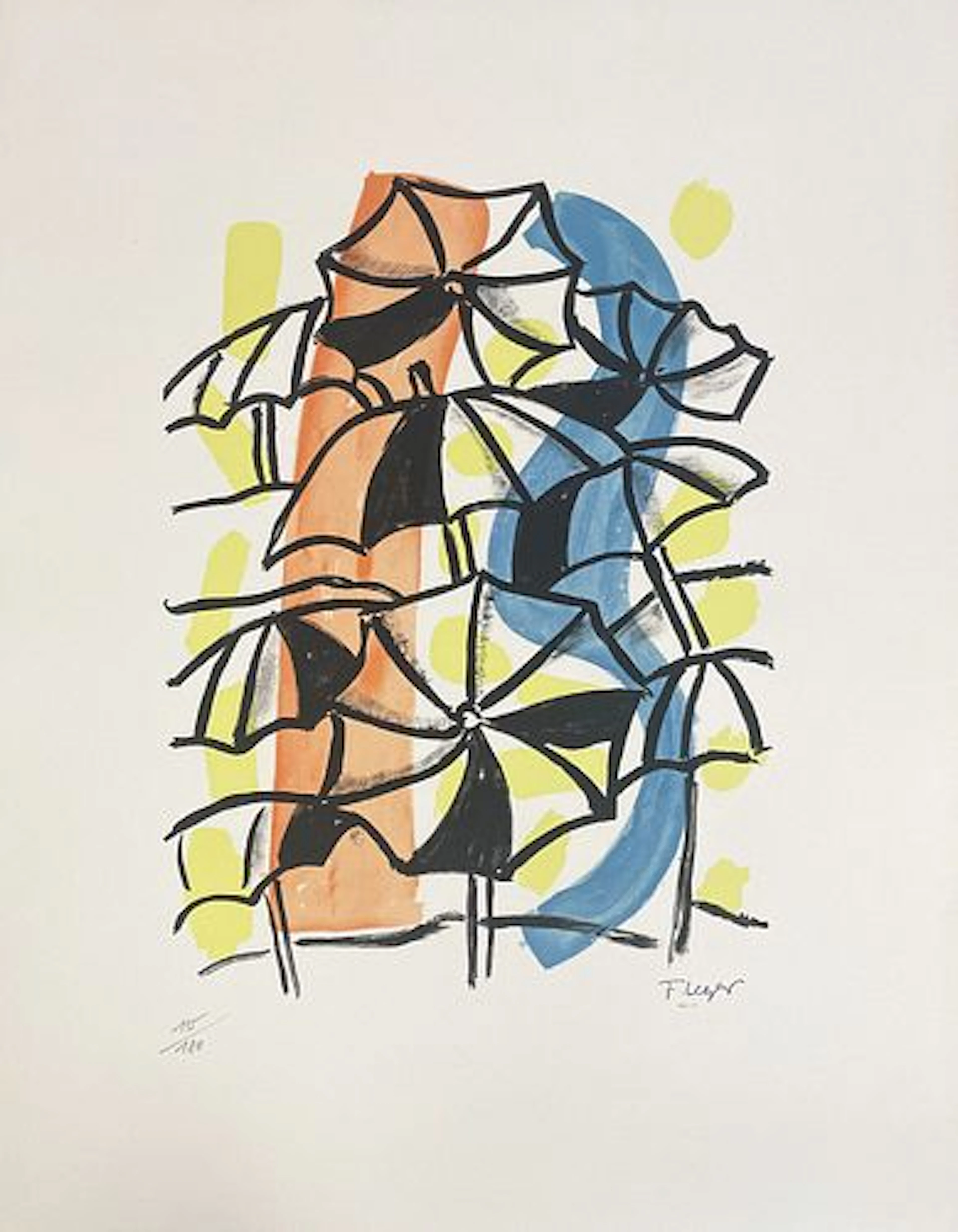 Fernand Leger - Les Parapluies