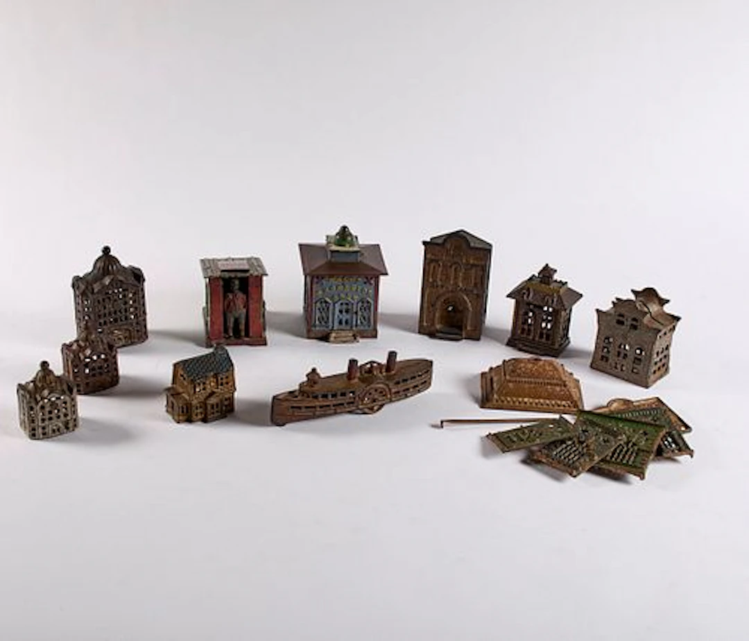 Cast Iron Still & Mechanical Coin Banks