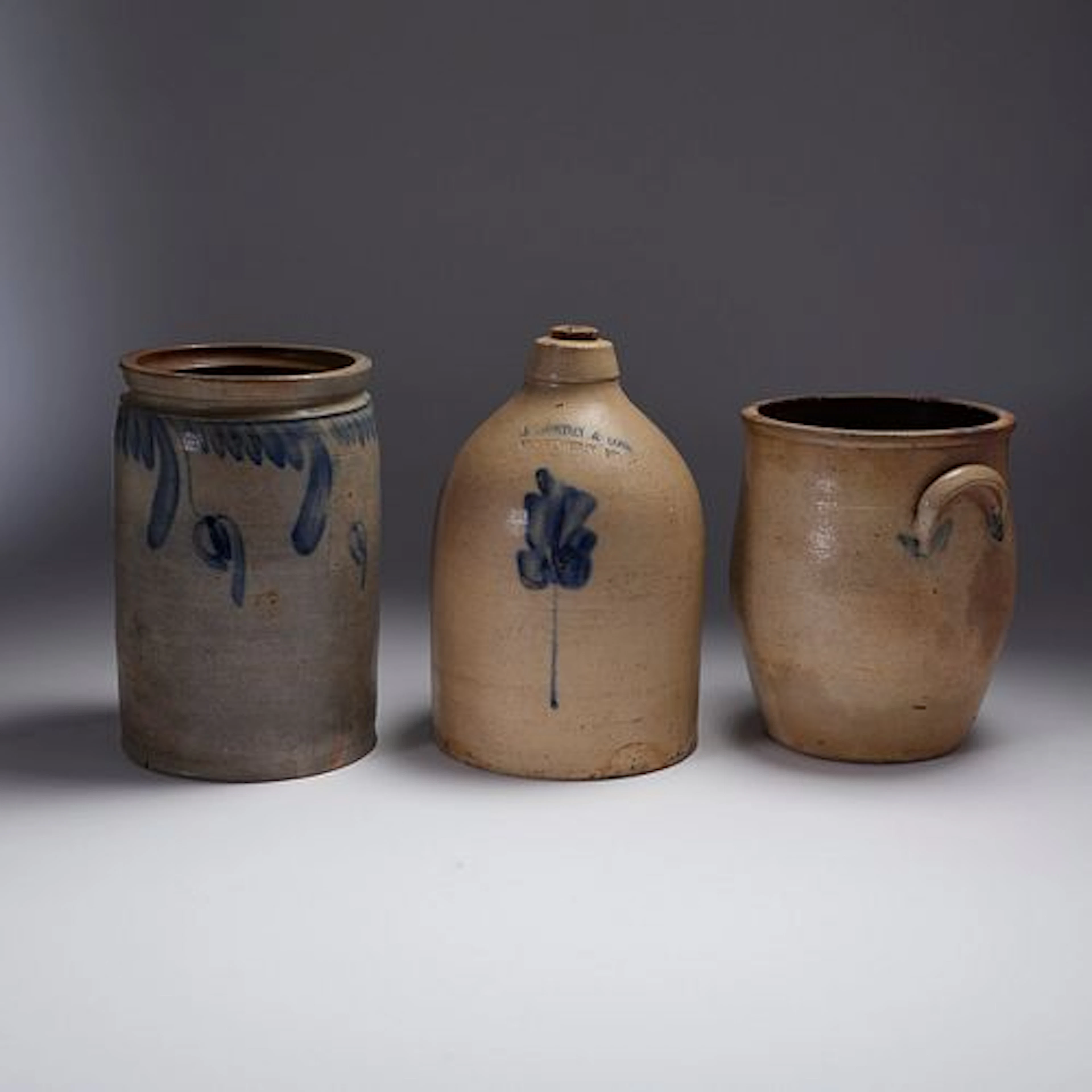 19th Century Stoneware Vessels