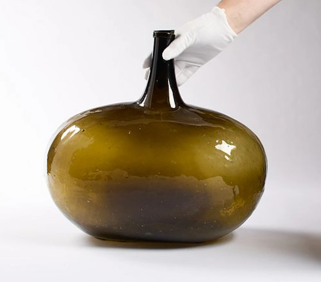An Early 19th Century Blown-Molded Demijohn
