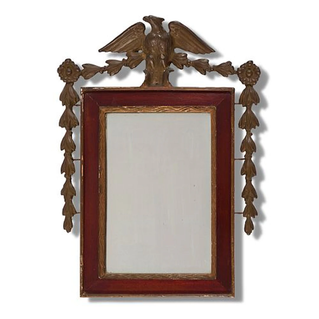 19th Century Gilt Federal Eagle Mirror