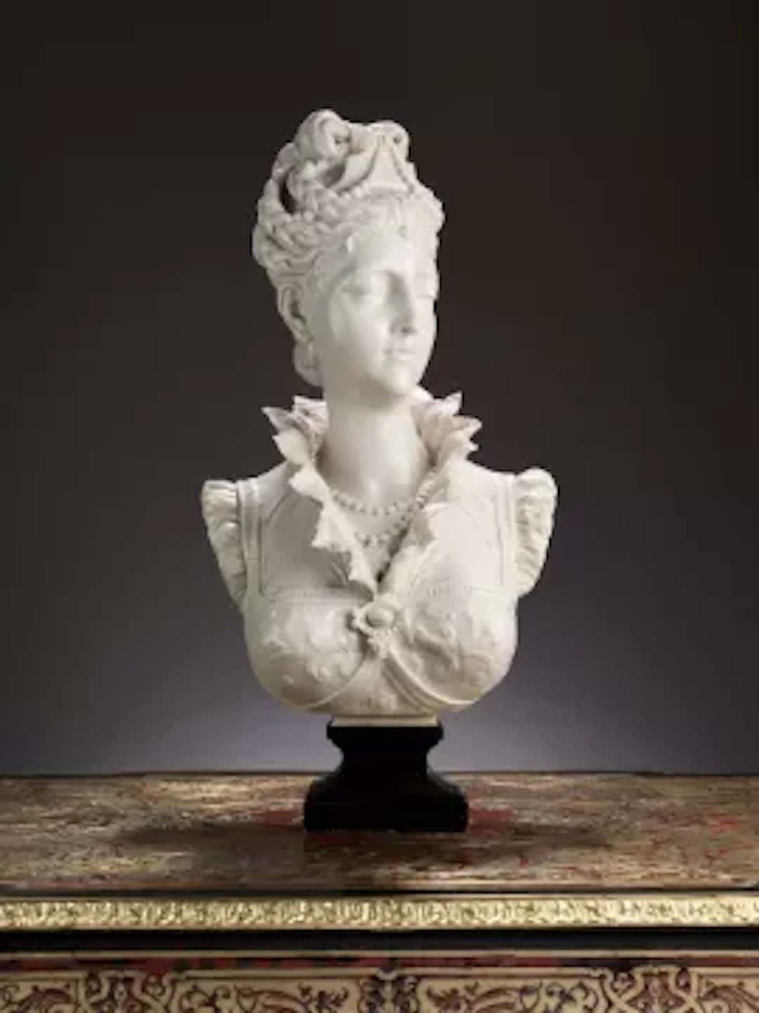 A 19TH CENTURY STYLE BUST OF DIANE DE POITIERS