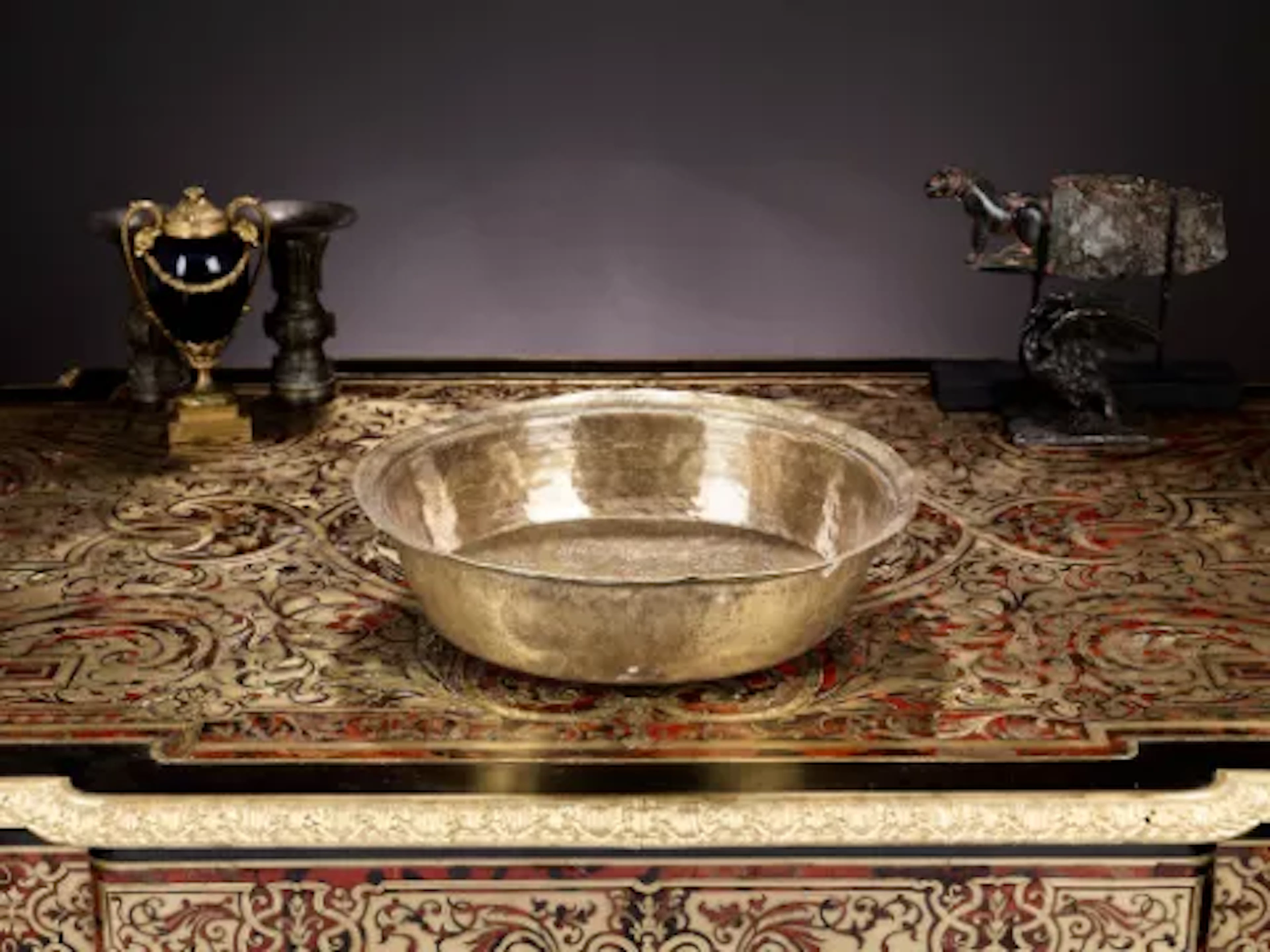 AN 18TH CENTURY OTTOMAN HAMMAM TOMBAK (BOWL), TURKEY