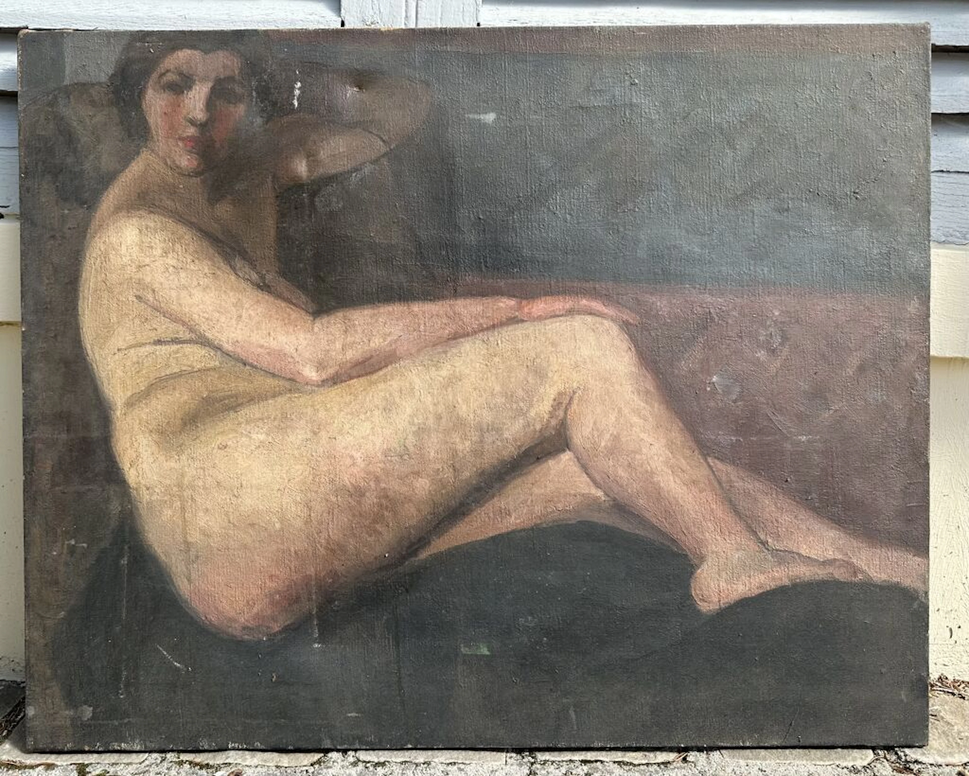 Suzanne de VIOLAINE-BRINQUANT (circa 1874–1918). A student of Louis-Hector