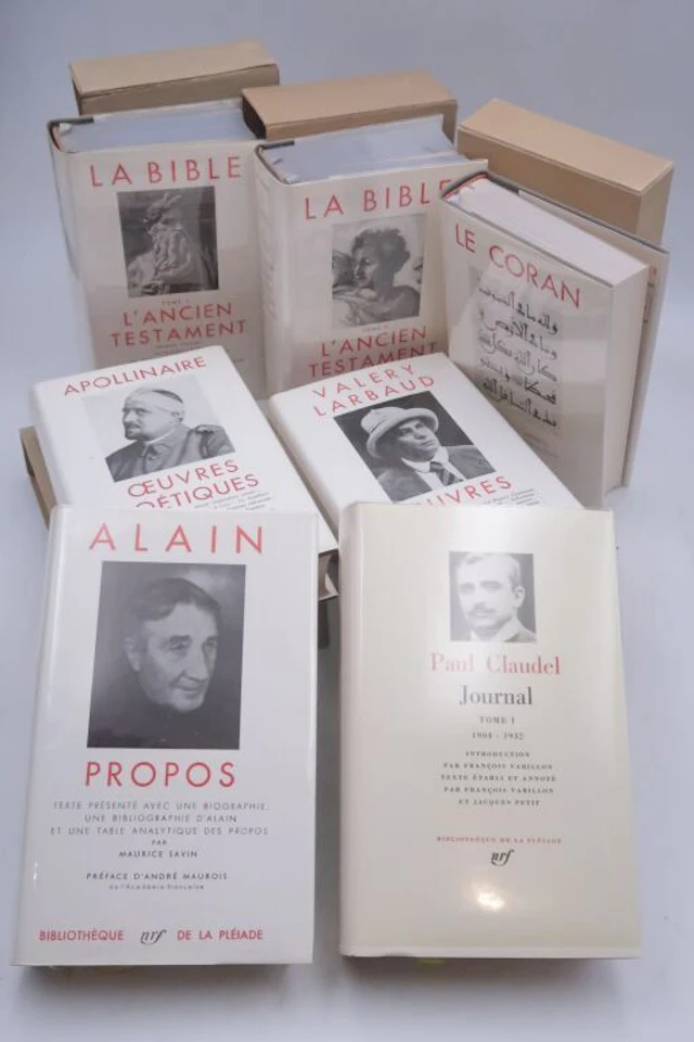[PLEIADE]. ALAIN; APOLLINAIRE, Guillaume; CLAUDEL, Paul; and LARBAUD