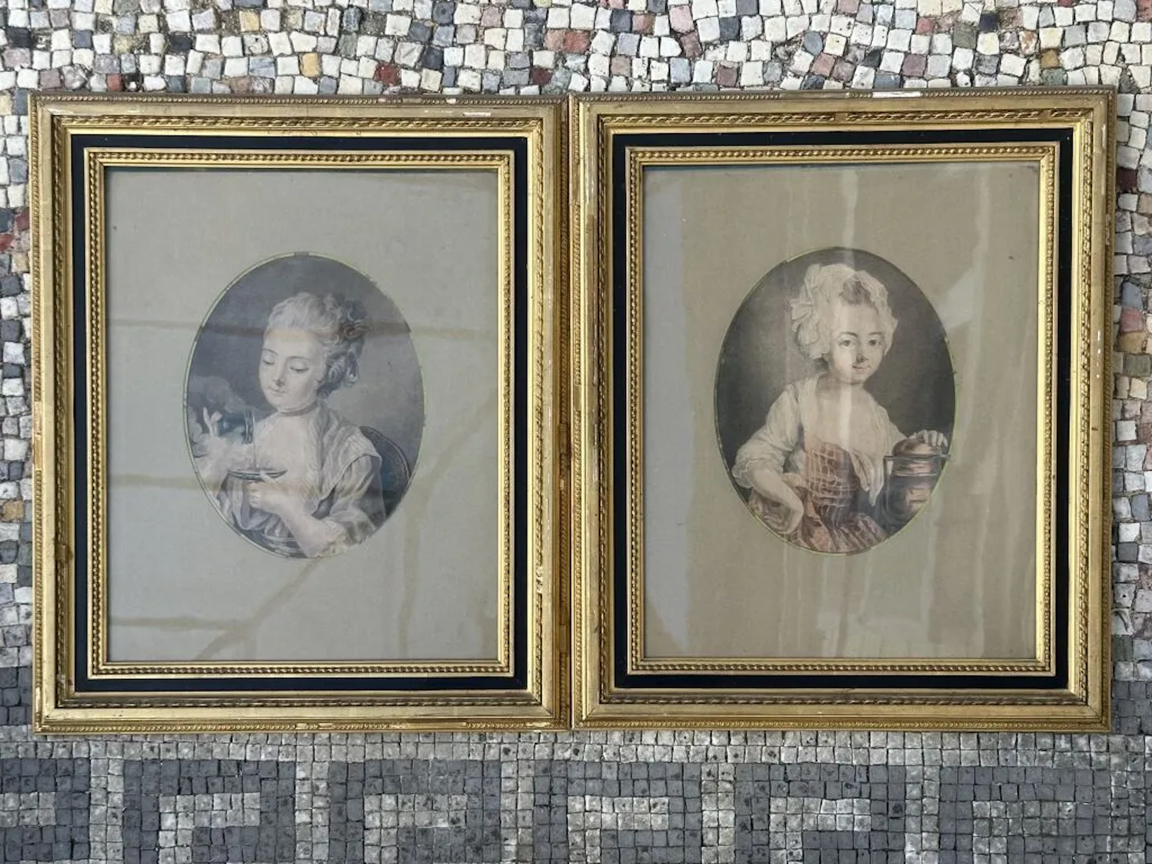 After Louis-Marin BONNET (1736–1793) Portrait of an Elegant Lady with