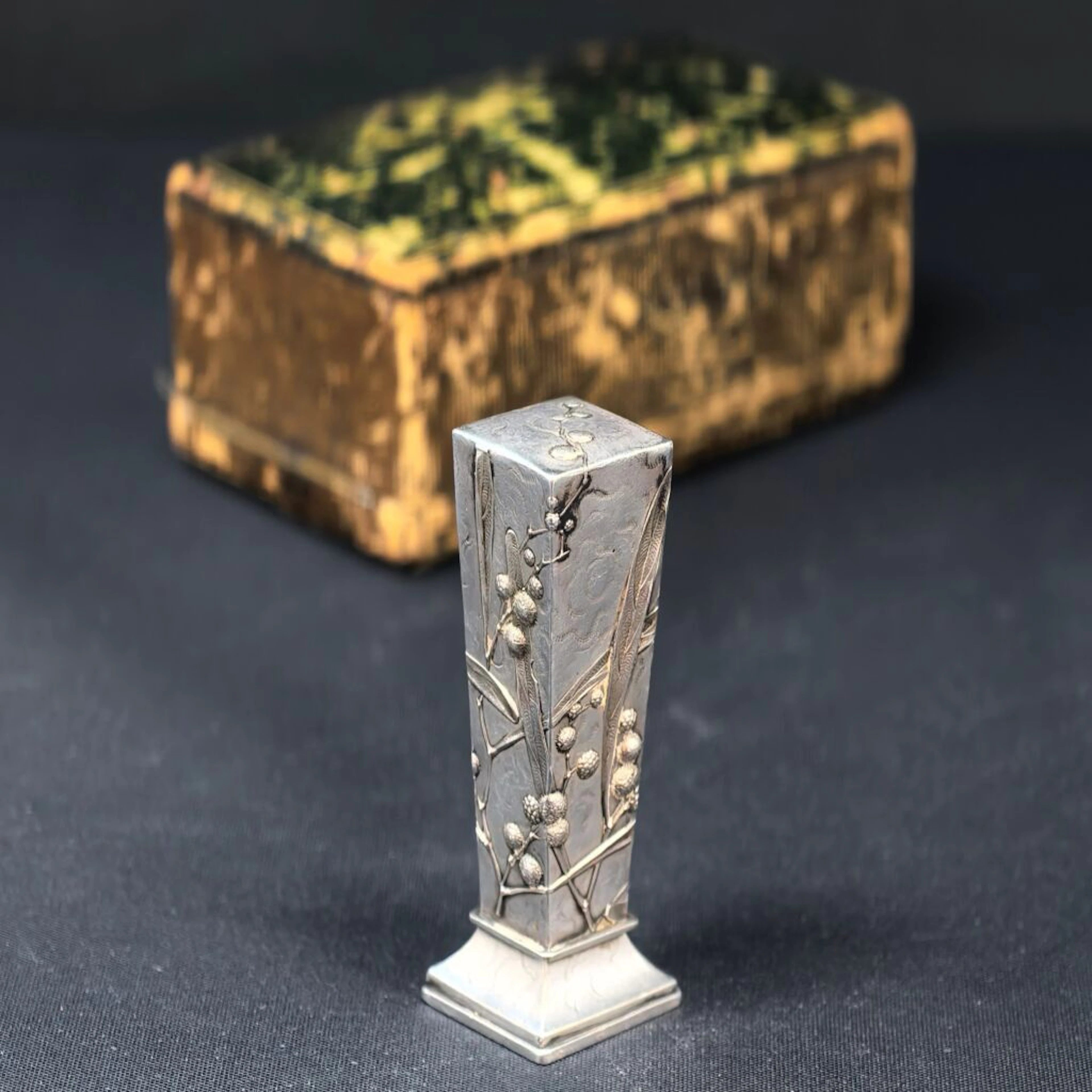 Lucien GAILLARD (1861–1942). Art Nouveau period. 800‰ silver seal
