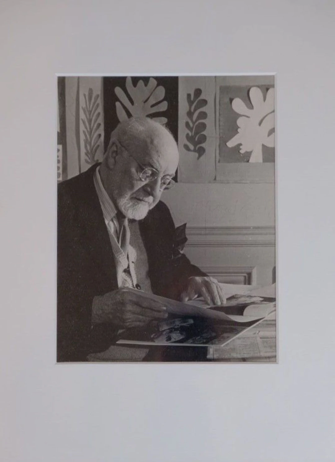 Izis BIDERMANAS (1911–1980). Portrait of Henri MATISSE, Boulevard