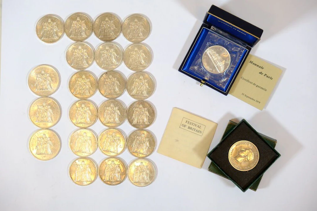 [FRANCE] Set of silver coins consisting of: * 19 x 10 FRANCS Hercules