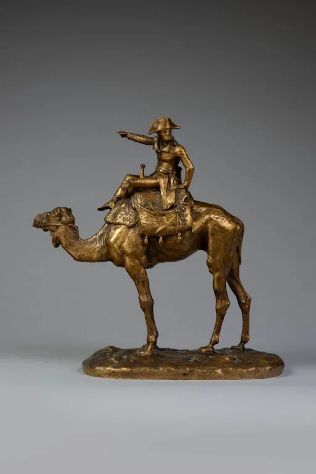 Alfred JACQUEMART (1824–1896). General Bonaparte on his dromedary