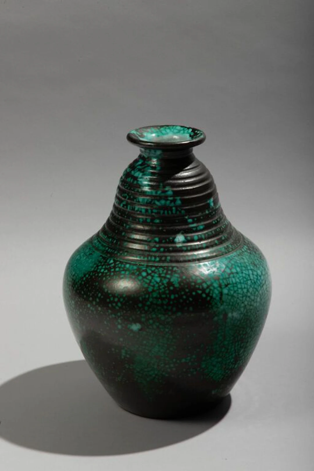 Félix GÊTE (1870–1959) & CAB (Céramique d'Art de Bordeaux). Ovoid
