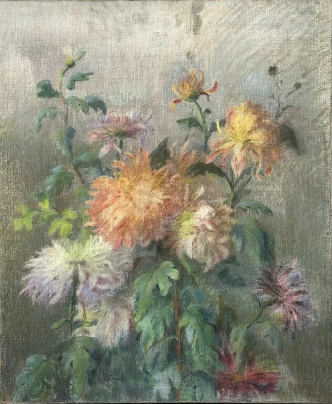 Suzanne de VIOLAINE-BRINQUANT (circa 1874–1918). A student of Louis-Hector