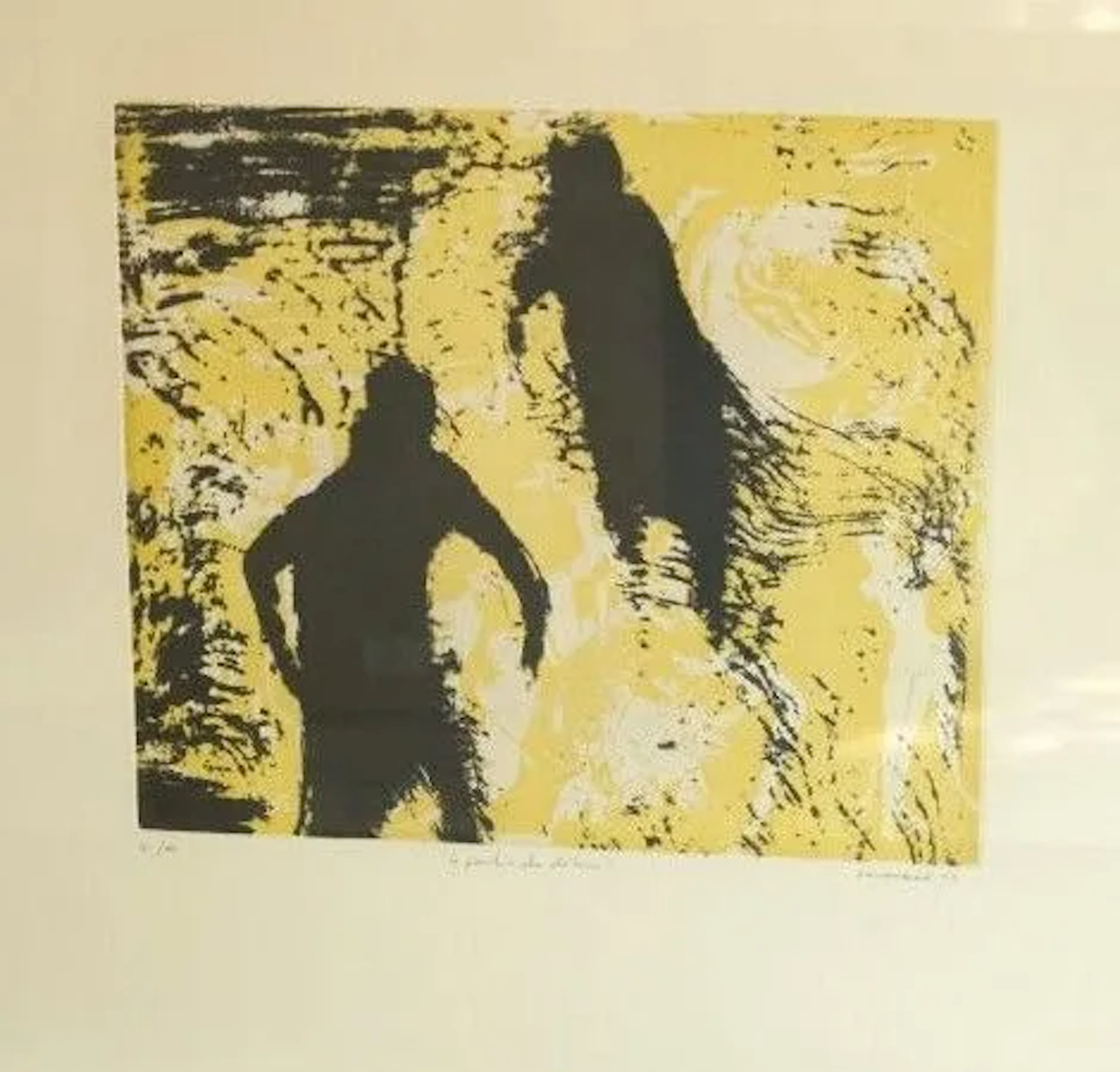 Jean SOLOMBRE (born in 1948). The Garden of Delights, 1993. Lithograph.