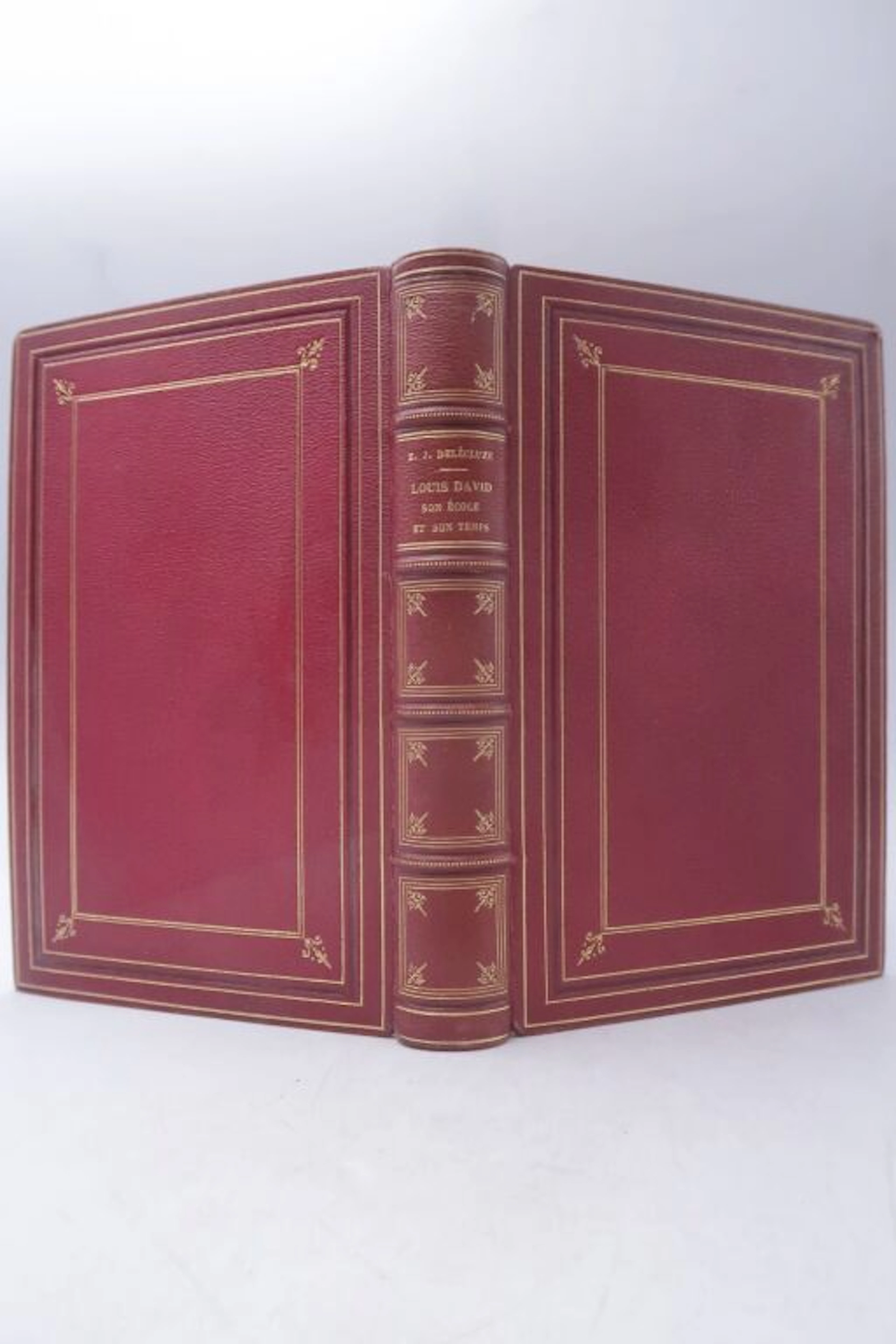 DELECLUZE, Etienne-Jean. Louis David, His School, and His Time: Memoirs.