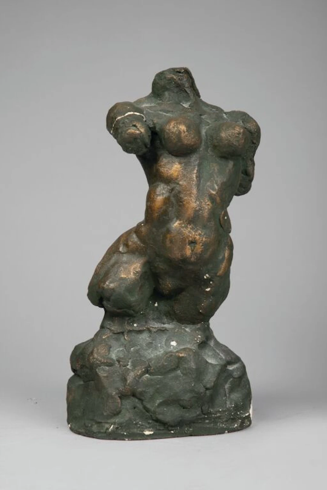Paul HUBAY (1930–1994). Woman’s Torso, 1991. Patinated plaster. Signed