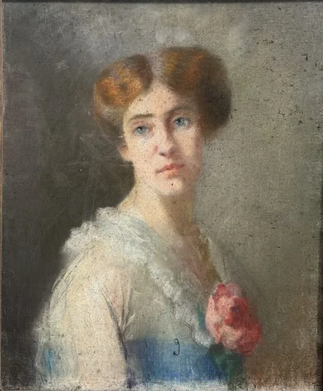 Suzanne de VIOLAINE-BRINQUANT (circa 1874–1918). A student of Louis-Hector