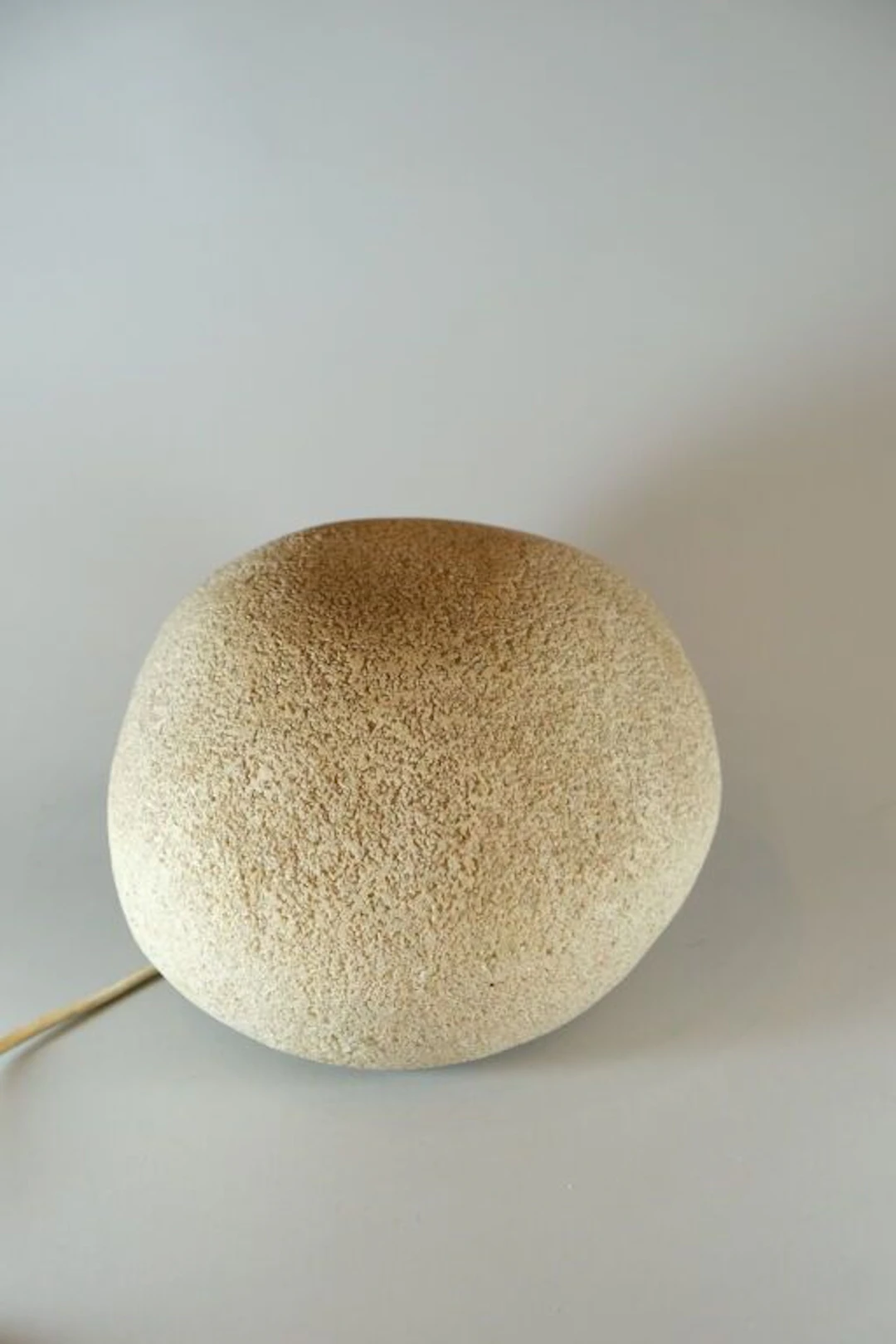 In the style of André CAZENAVE (1928–2003) Resin rock-shaped lamp.