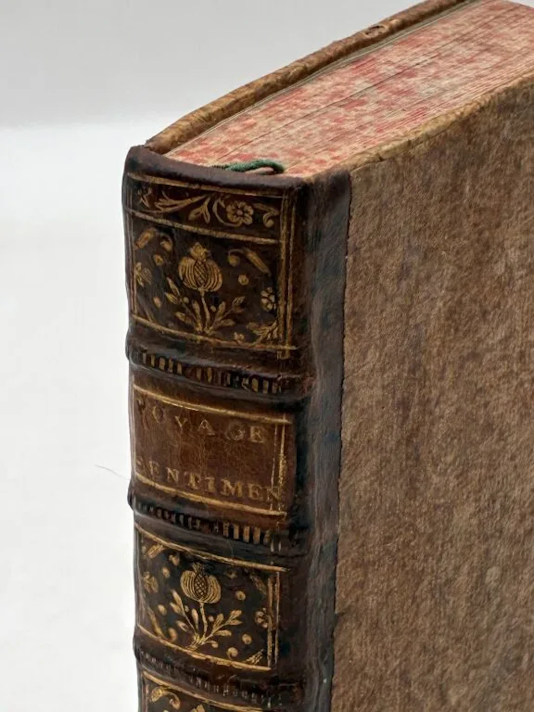 STERN, Laurence. Voyage sentimental. First French edition of this