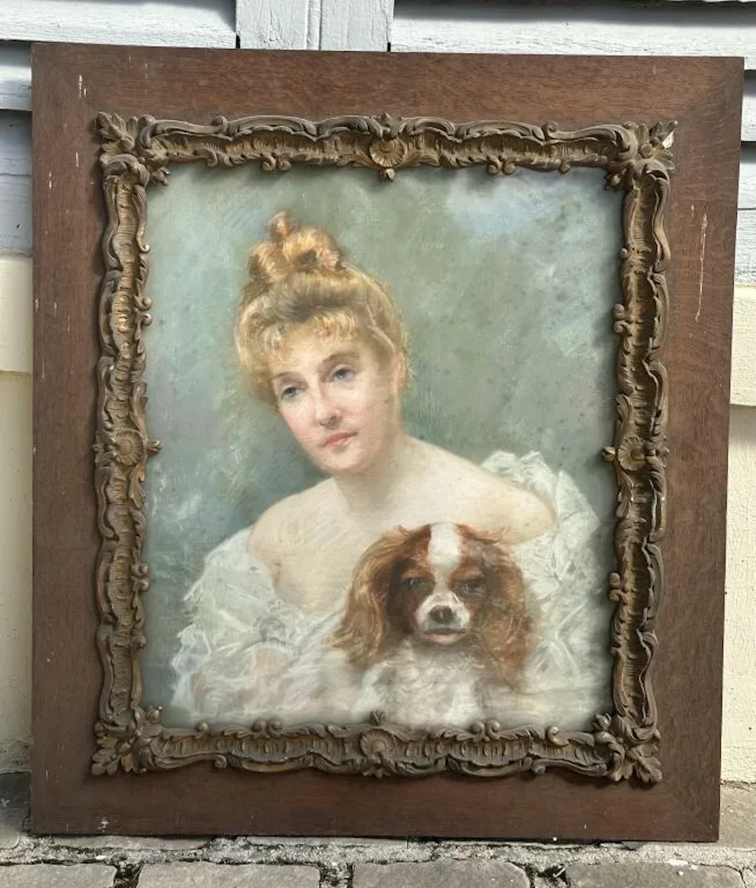 Suzanne de VIOLAINE-BRINQUANT (circa 1874–1918). A student of Louis-Hector